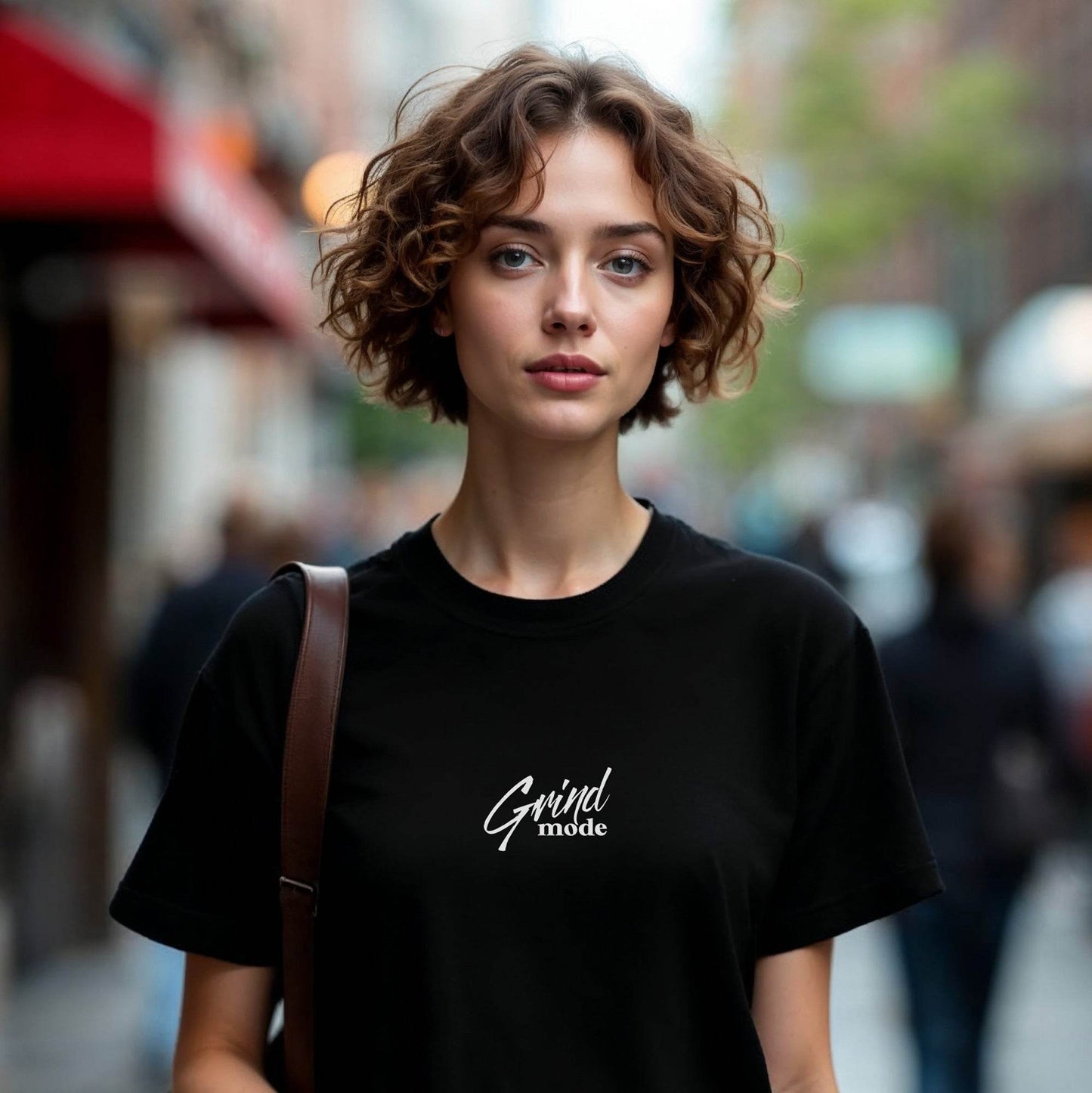 Grind Mode – Unisex Premium T-Shirt | Inspirational Clothing | Mindset Apparel | Affirmation Motivational Grit Wear