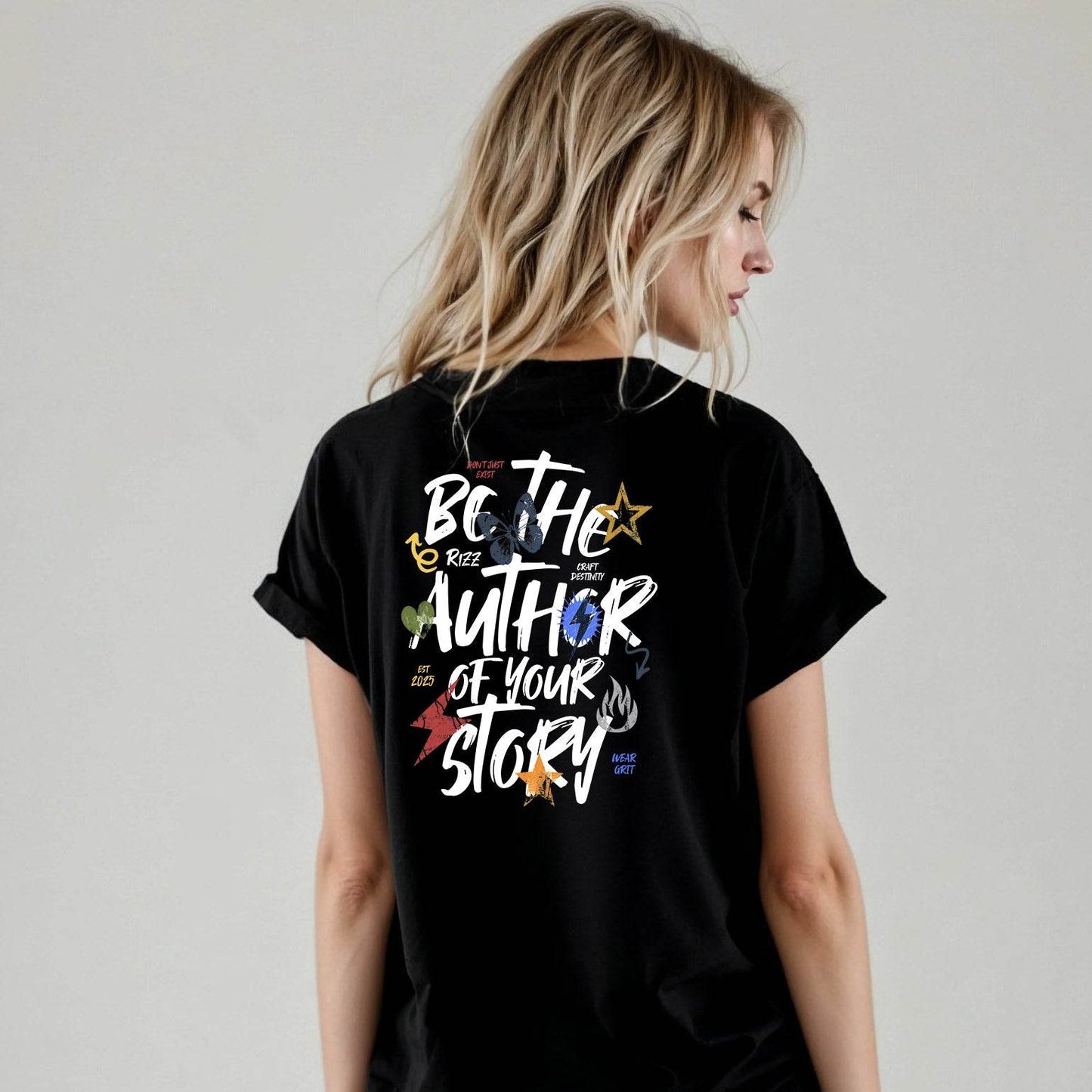 Be the Author of Your Own Story - Soft Thick Graphic T-Shirt - Wear Grit