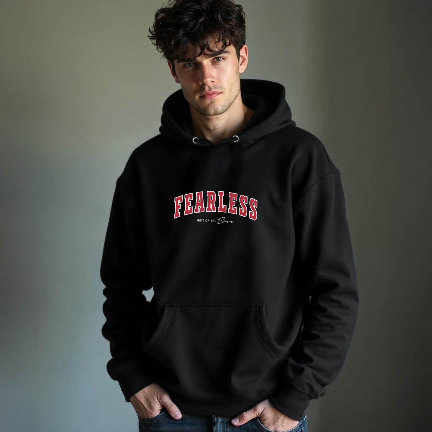 Fearless Hoodie – Grit of the Brave - Wear Grit