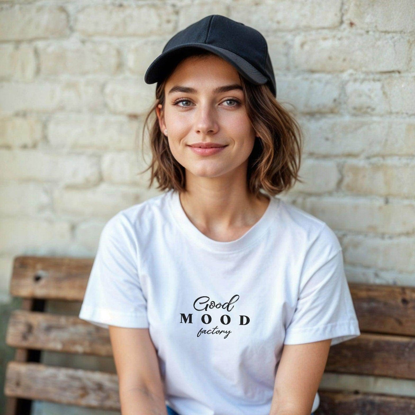Good Mood Factory – Unisex Premium T-Shirt | Positive affirmation | Mindset Apparel | Wear Grit Clothing
