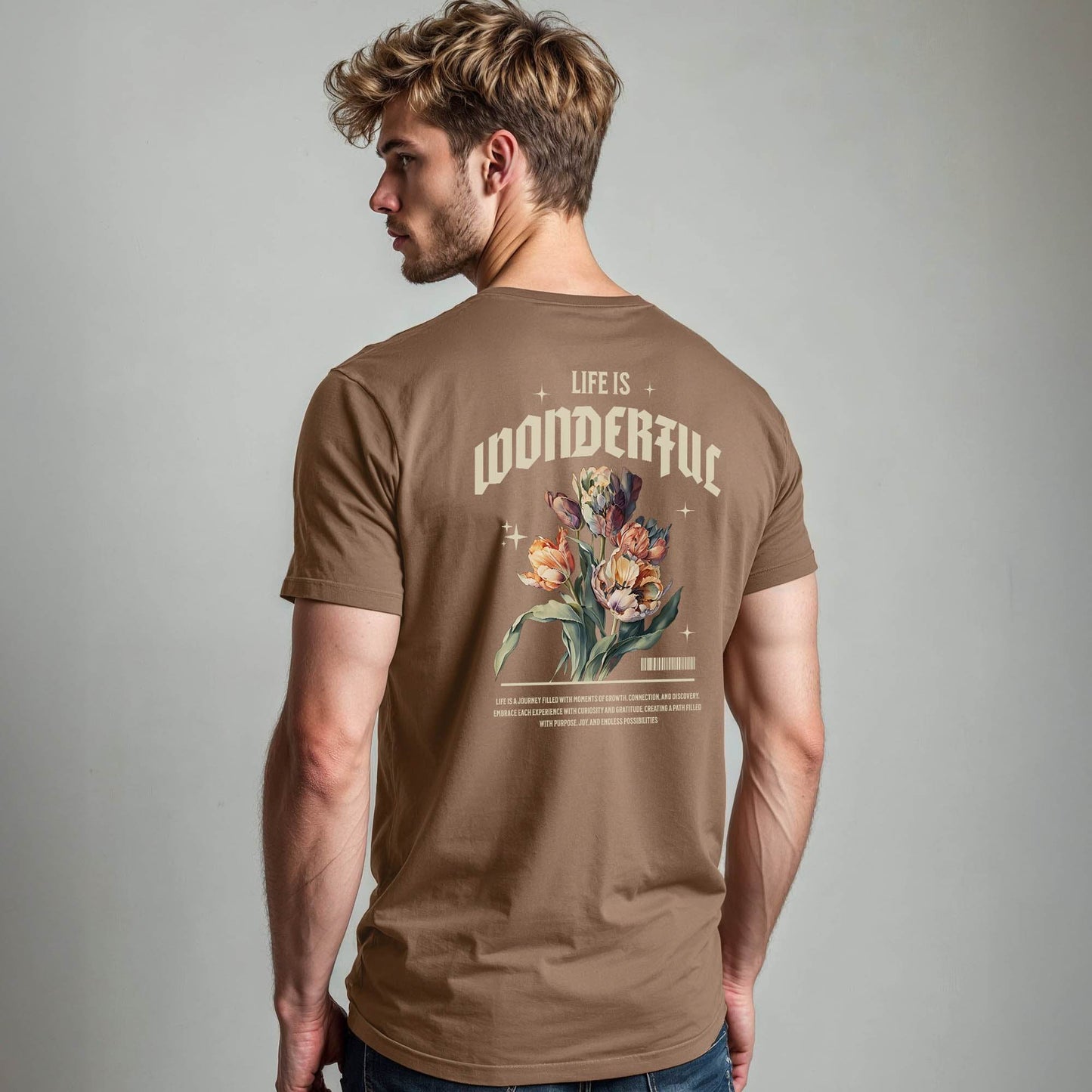 Life is Wonderful Graphic Tee - Wear Grit