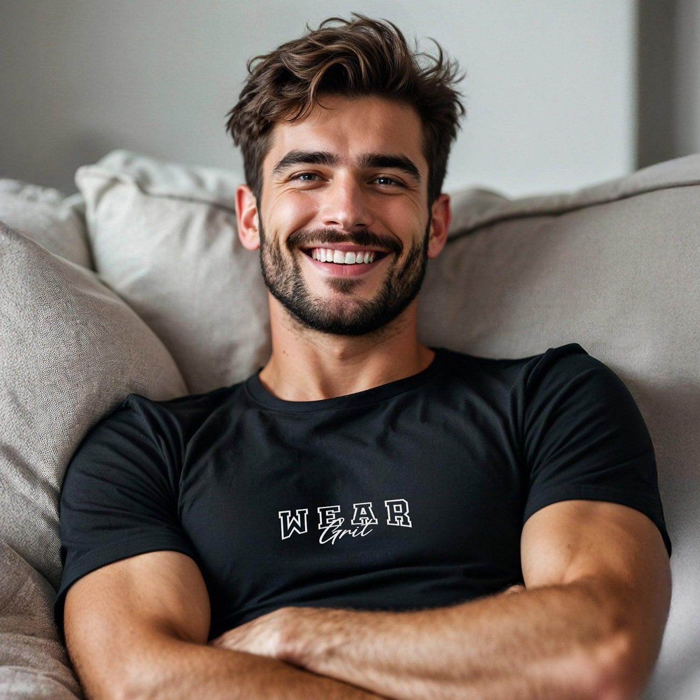 Wear Grit - Men's Premium Cotton T-shirt | mindset clothing | affirmation apparel