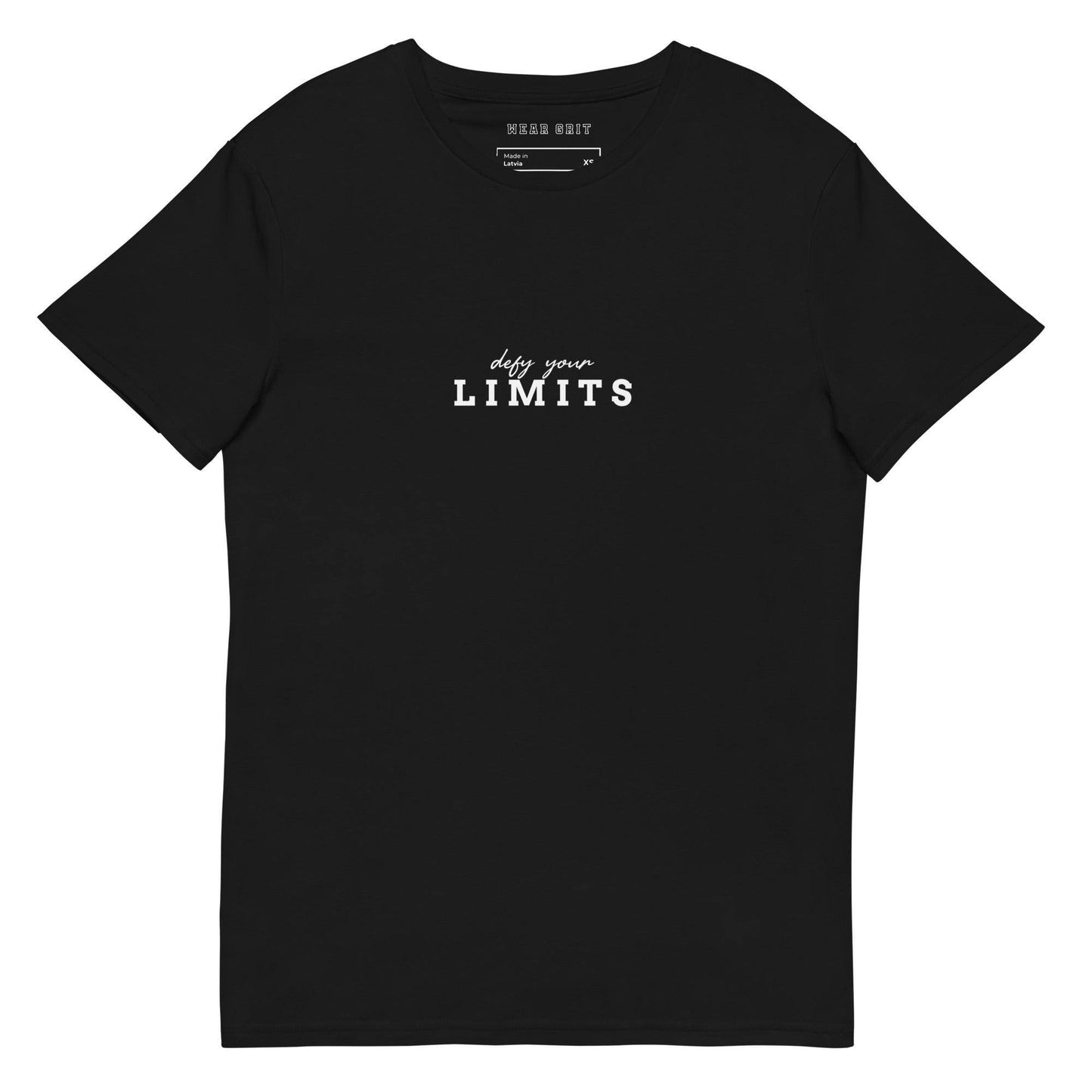 Defy Your Limits - Men's Premium Cotton T-shirt - Wear Grit | Affirmation Apparel | Mindset Shit