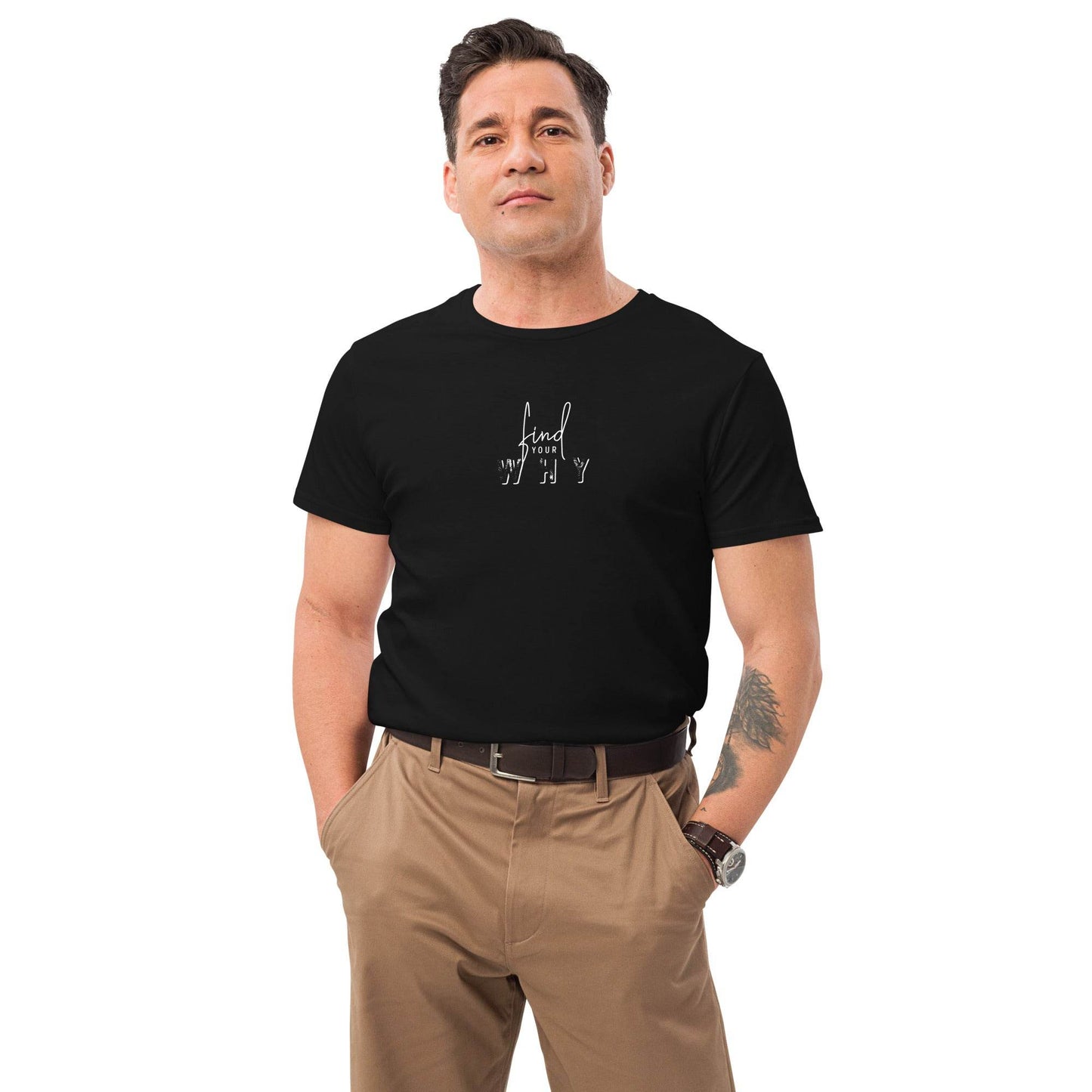 Find Your Why T-Shirt – Mindset Apparel for Men, premium shirt, affirmation, true grit, motivation | Wear Grit Clothing Brand