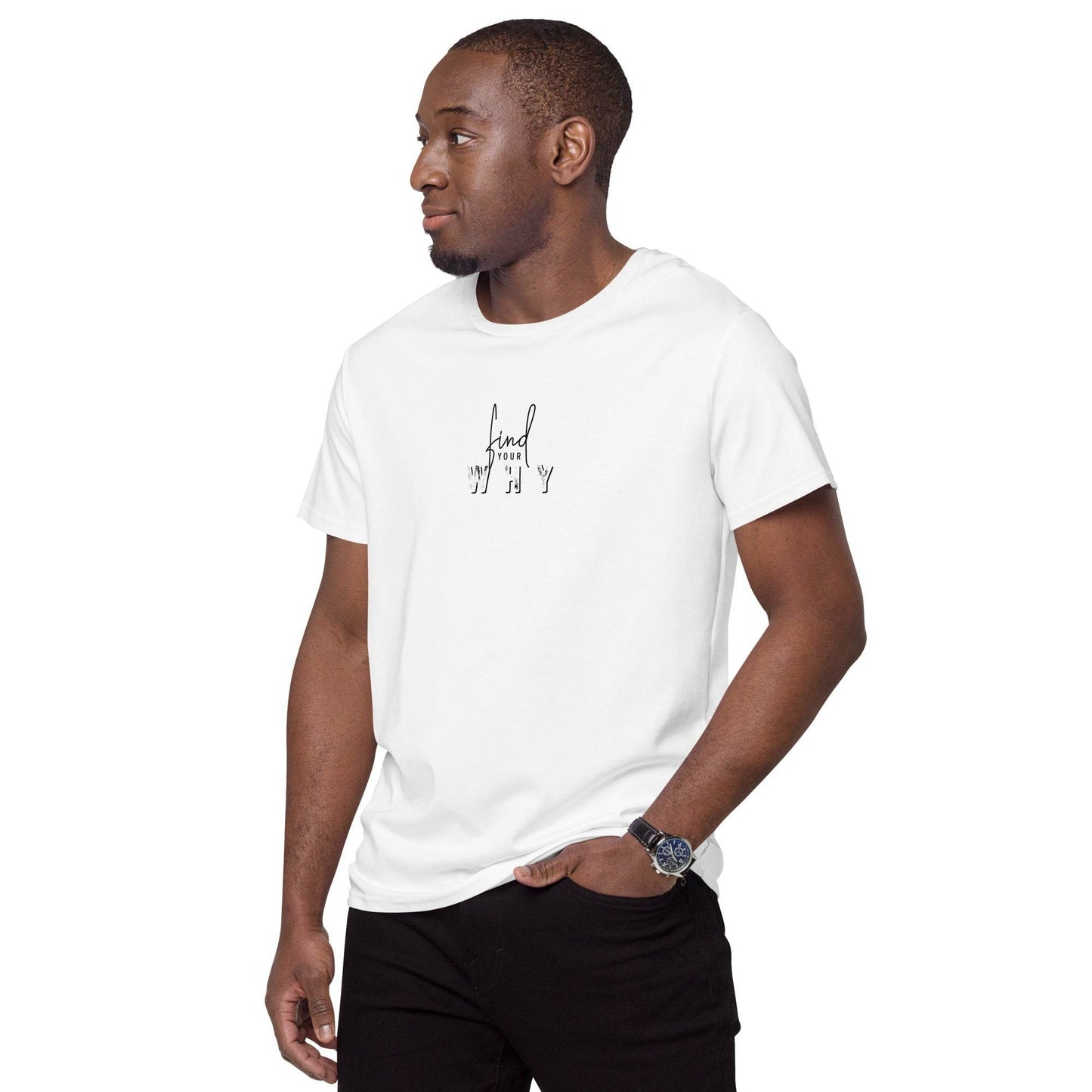 Find Your Why T-Shirt – Mindset Apparel for Men, premium shirt, affirmation, true grit, motivation | Wear Grit Clothing Brand