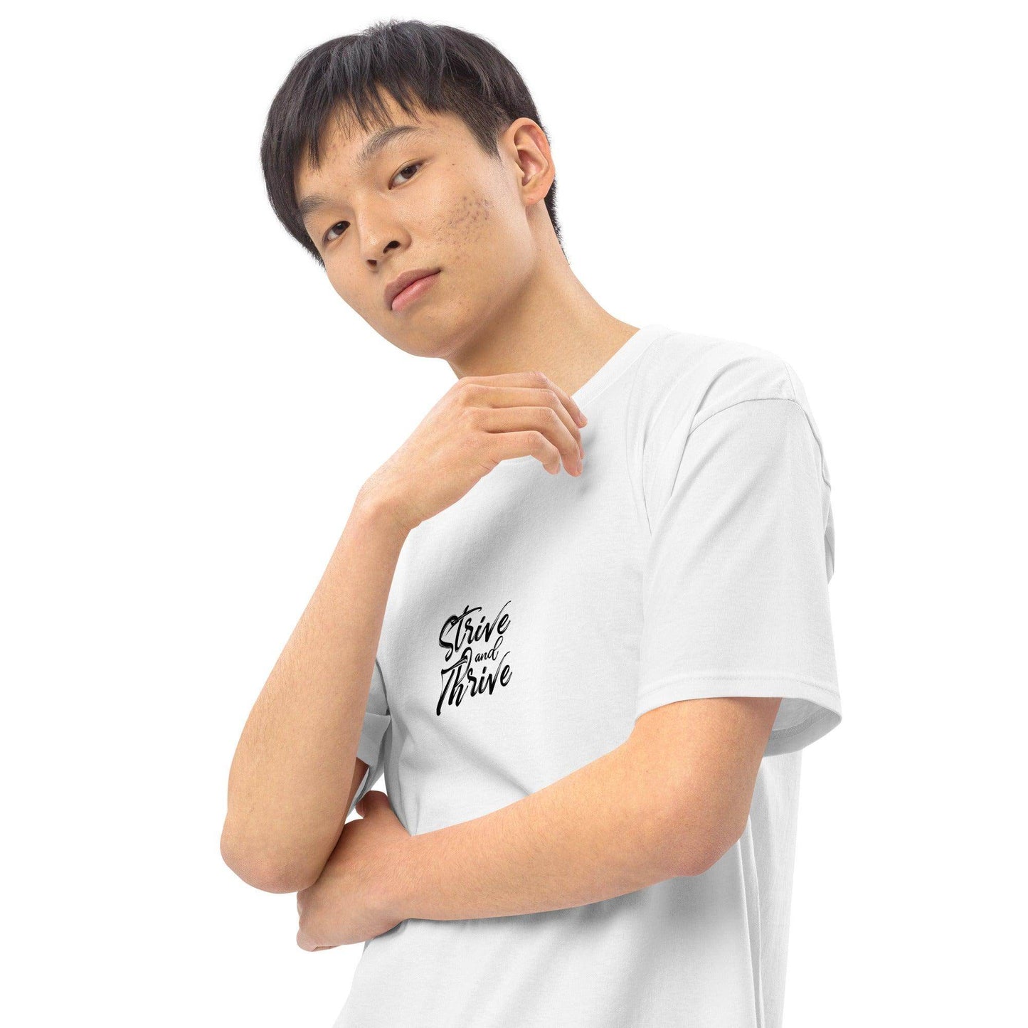 Growth mindset shirt affirmation apparel wear grit clothing