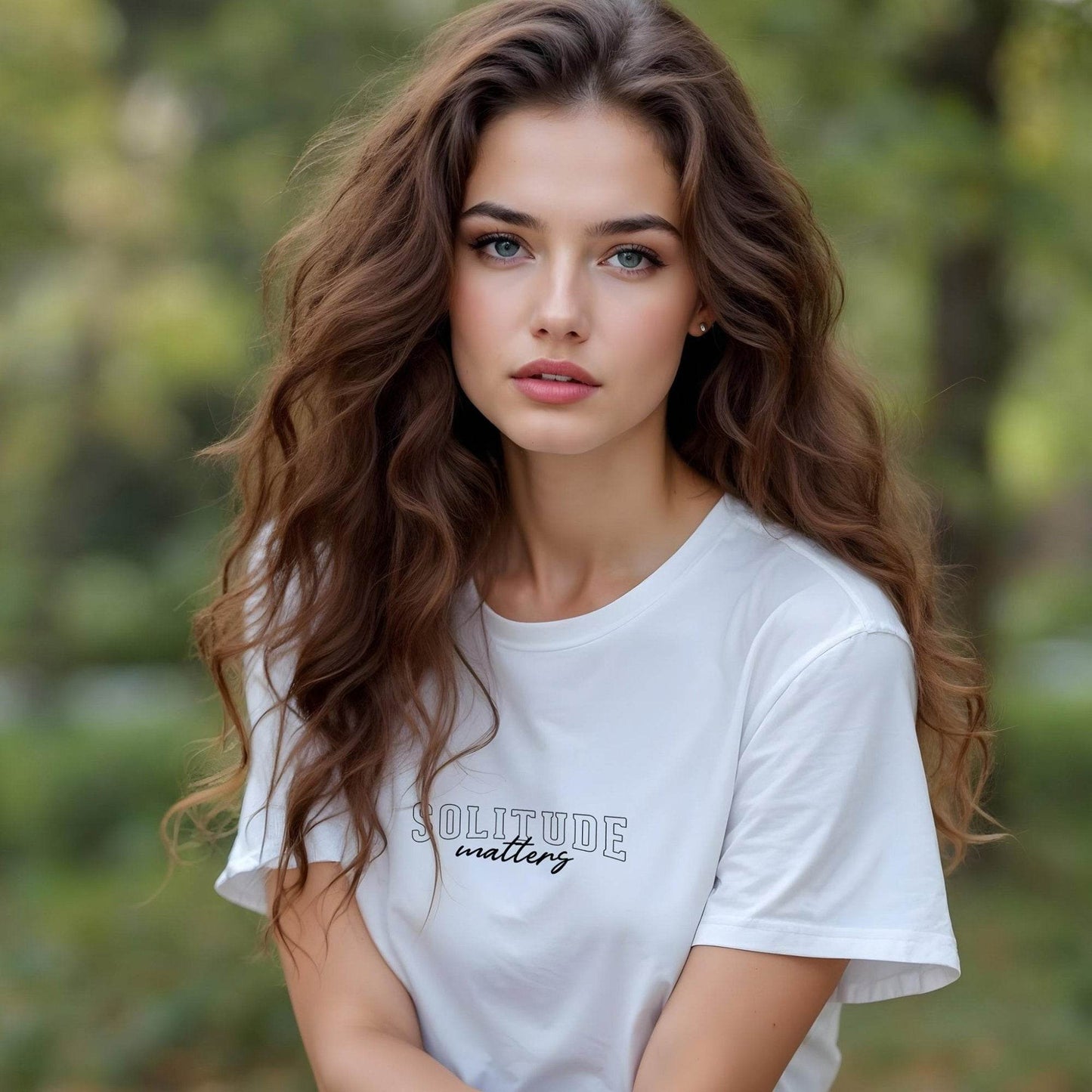 Solitude Matters – Unisex Premium T-Shirt | Inspirational, motivational, affirmation, mindset clothing | grit gear | True Grit | Wear Grit Brand