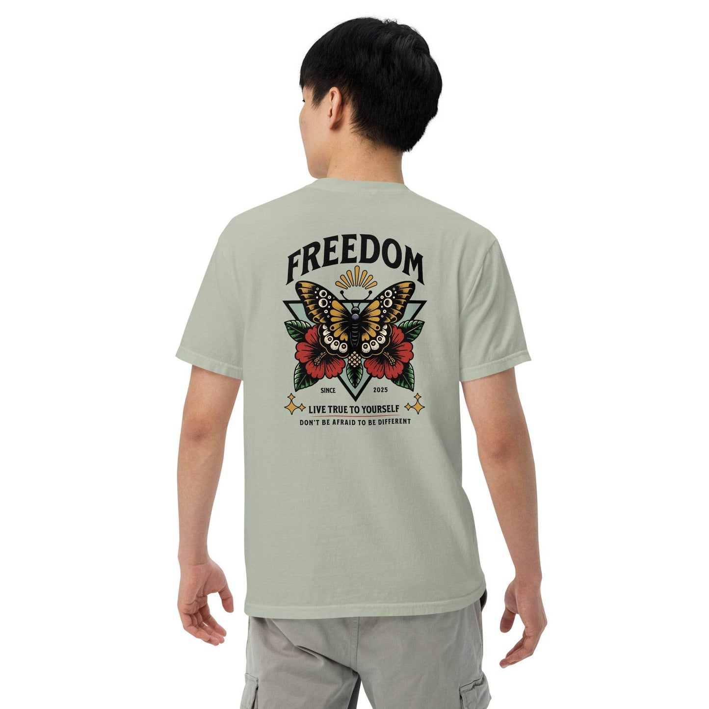 Freedom: Live True to Yourself - Trendy Graphic T-shirt - Wear Grit