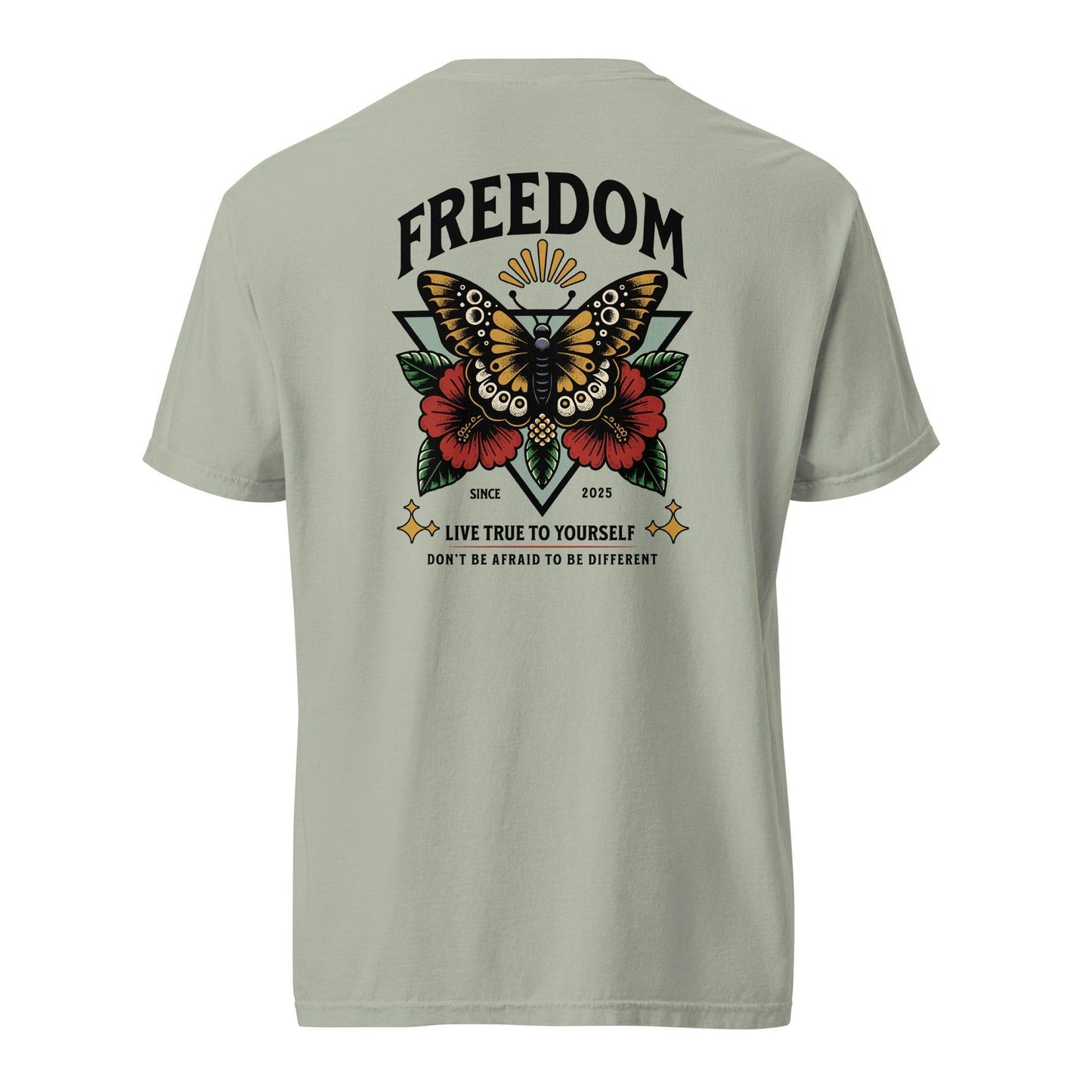 Freedom: Live True to Yourself - Trendy Graphic T-shirt - Wear Grit