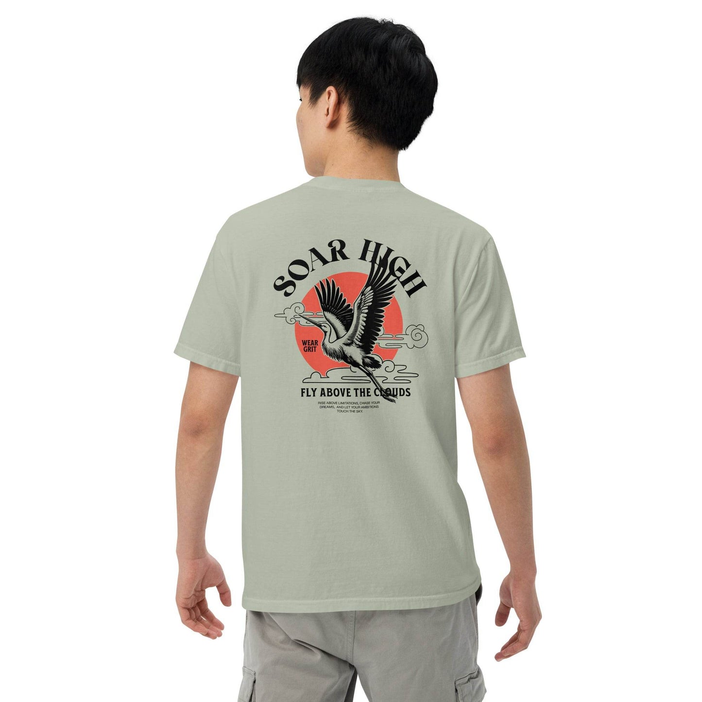 Soar High Above the Clouds - Soft Thick Graphic Tee - Wear Grit