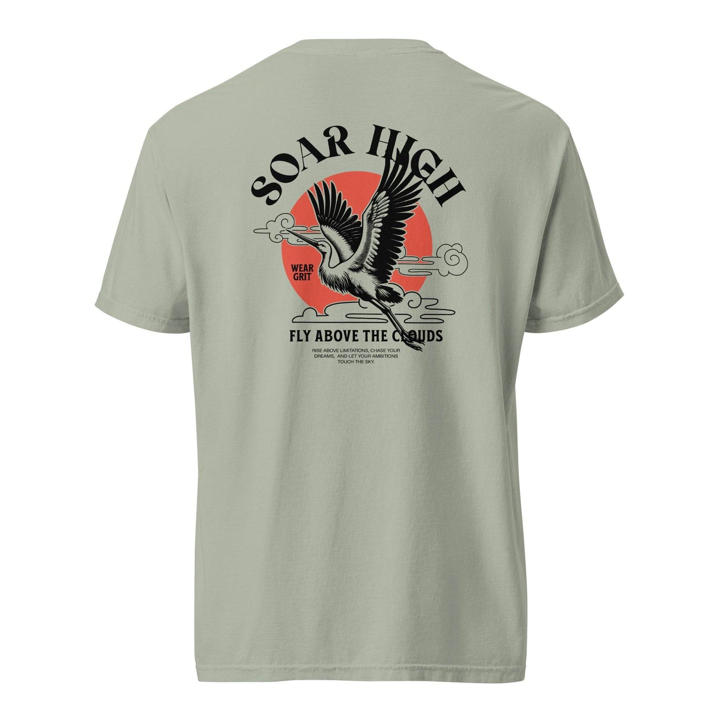 Soar High Above the Clouds - Soft Thick Graphic Tee - Wear Grit