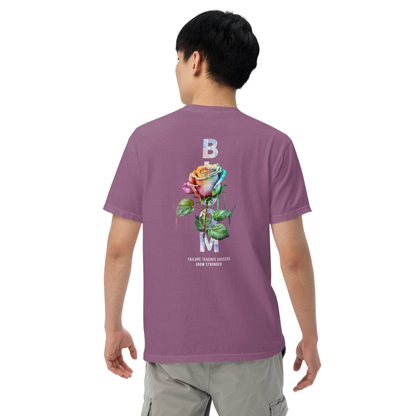 Bloom - Grow Stronger: Inspiring Comfort Tee - Wear Grit