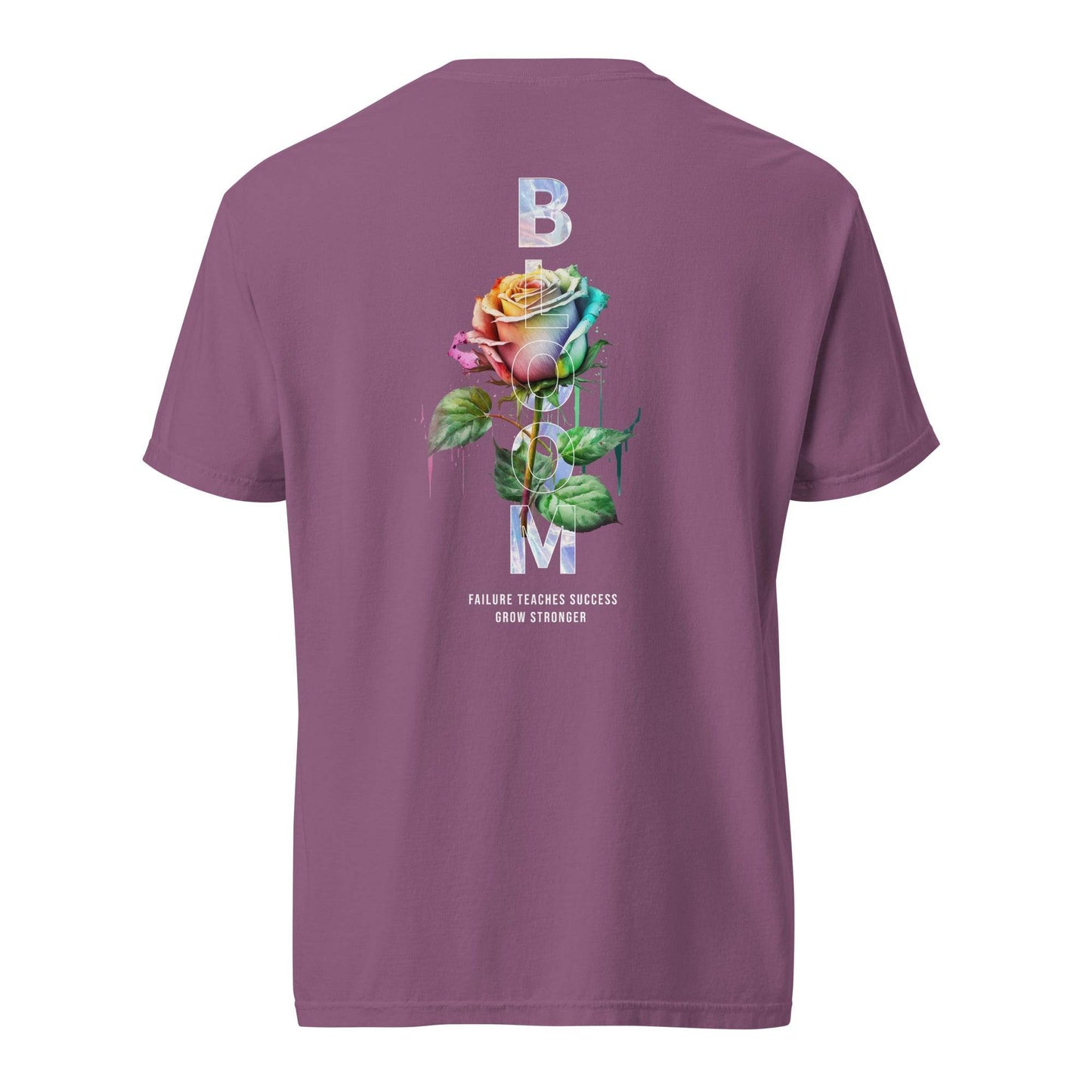 Bloom - Grow Stronger: Inspiring Comfort Tee - Wear Grit