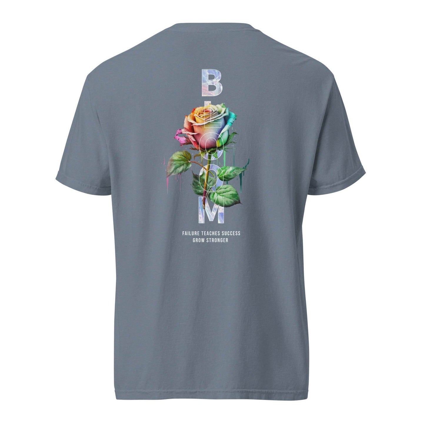 Bloom - Grow Stronger: Inspiring Comfort Tee - Wear Grit