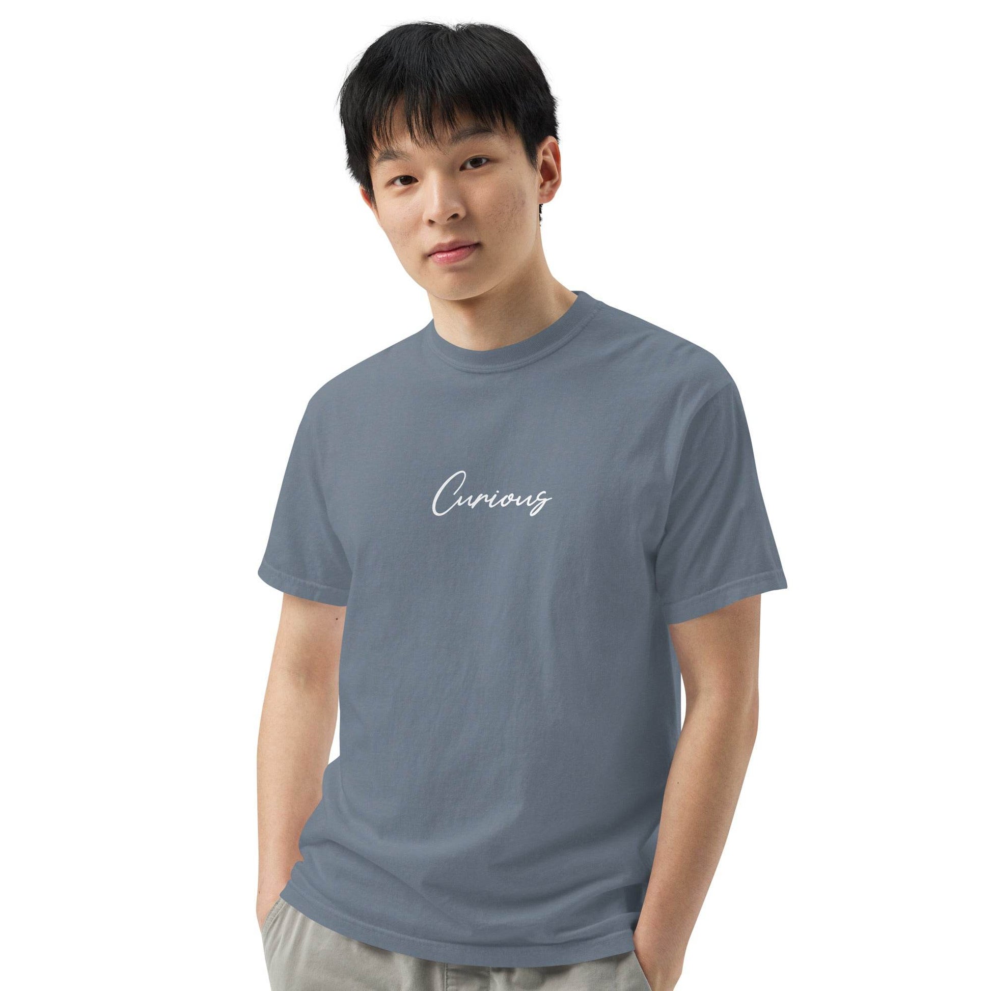 Curious – Unisex Soft Thick T-Shirt - Affirmation Clothing, affirmation apparel, gritwear tshirt | Wear Grit Brand