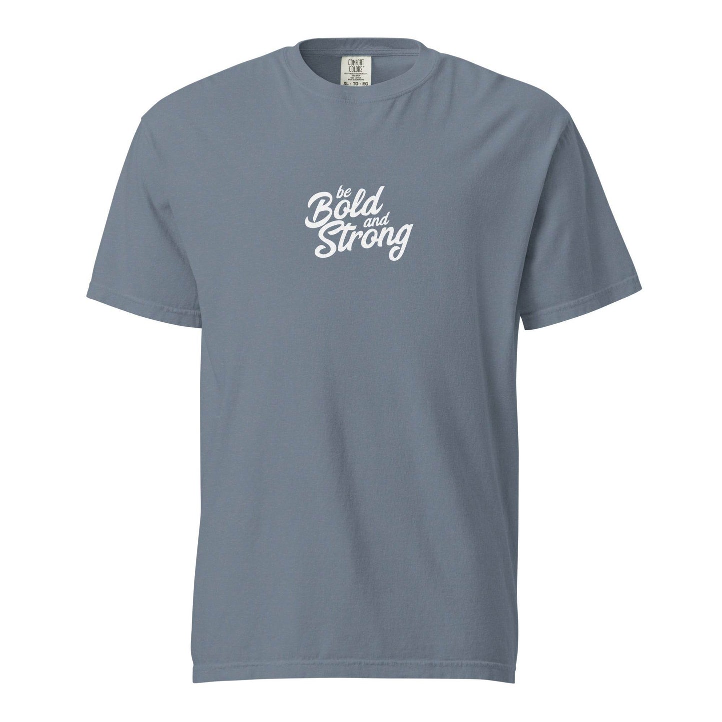 Be Bold and Strong – Unisex Soft Thick T-Shirt, affirmation tshirt, motivational apparel, true grit, gritwear | Wear Grit Clothing Brand