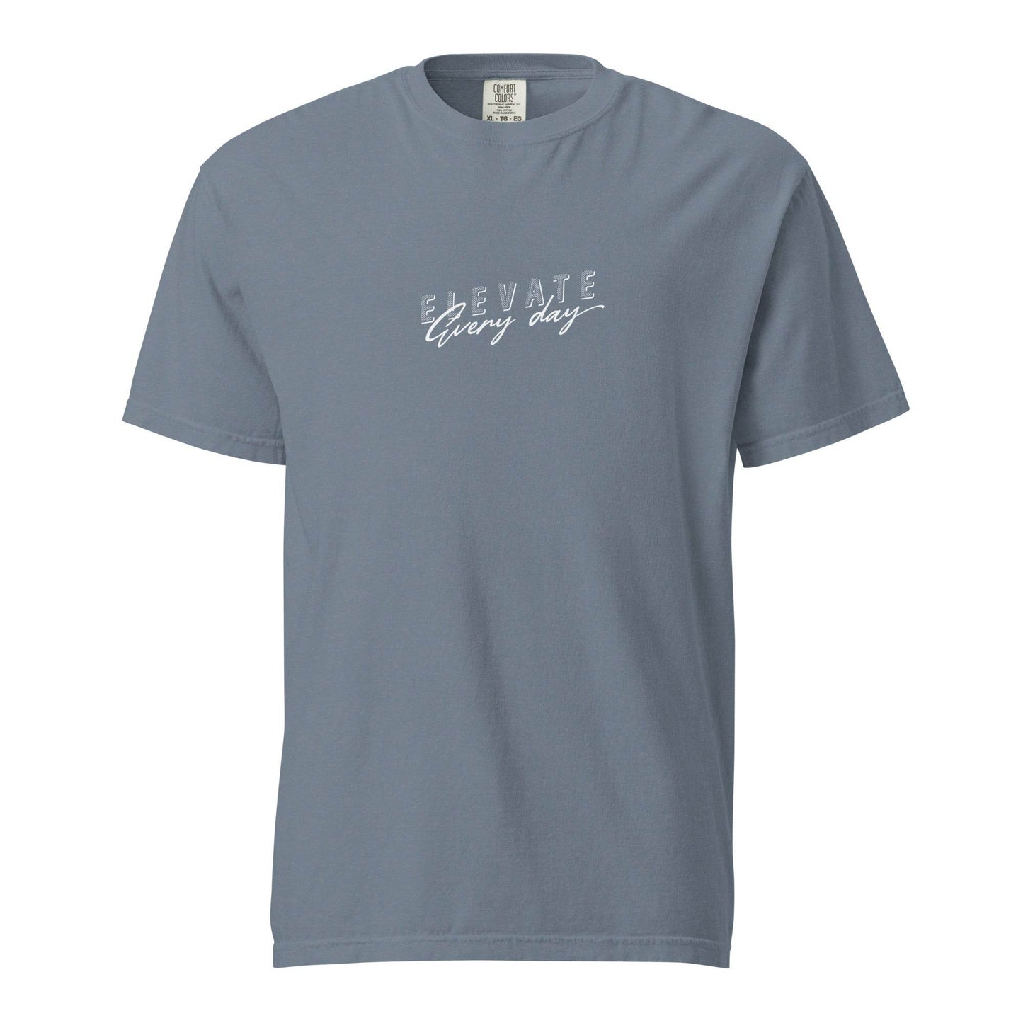 Elevate Every Day - Unisex Soft Thick T-Shirt | Wear Grit Clothing, affirmation apparel, motivational shirt, true grit brand, gritwear