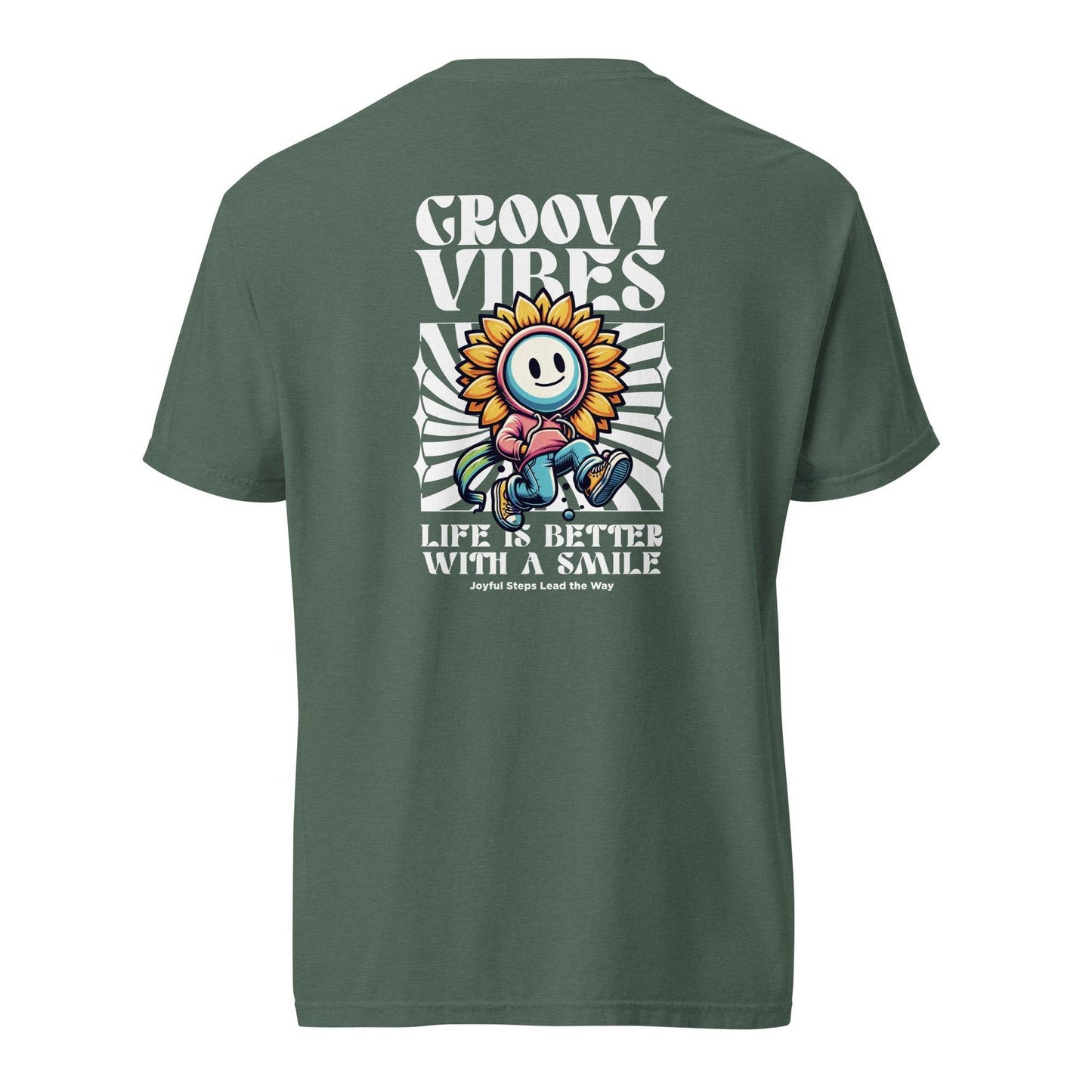Groovy Vibes Graphic Tee – Life is Better with a Smile - Wear Grit