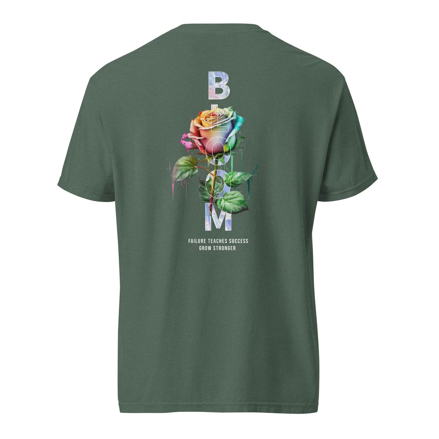 Bloom - Grow Stronger: Inspiring Comfort Tee - Wear Grit