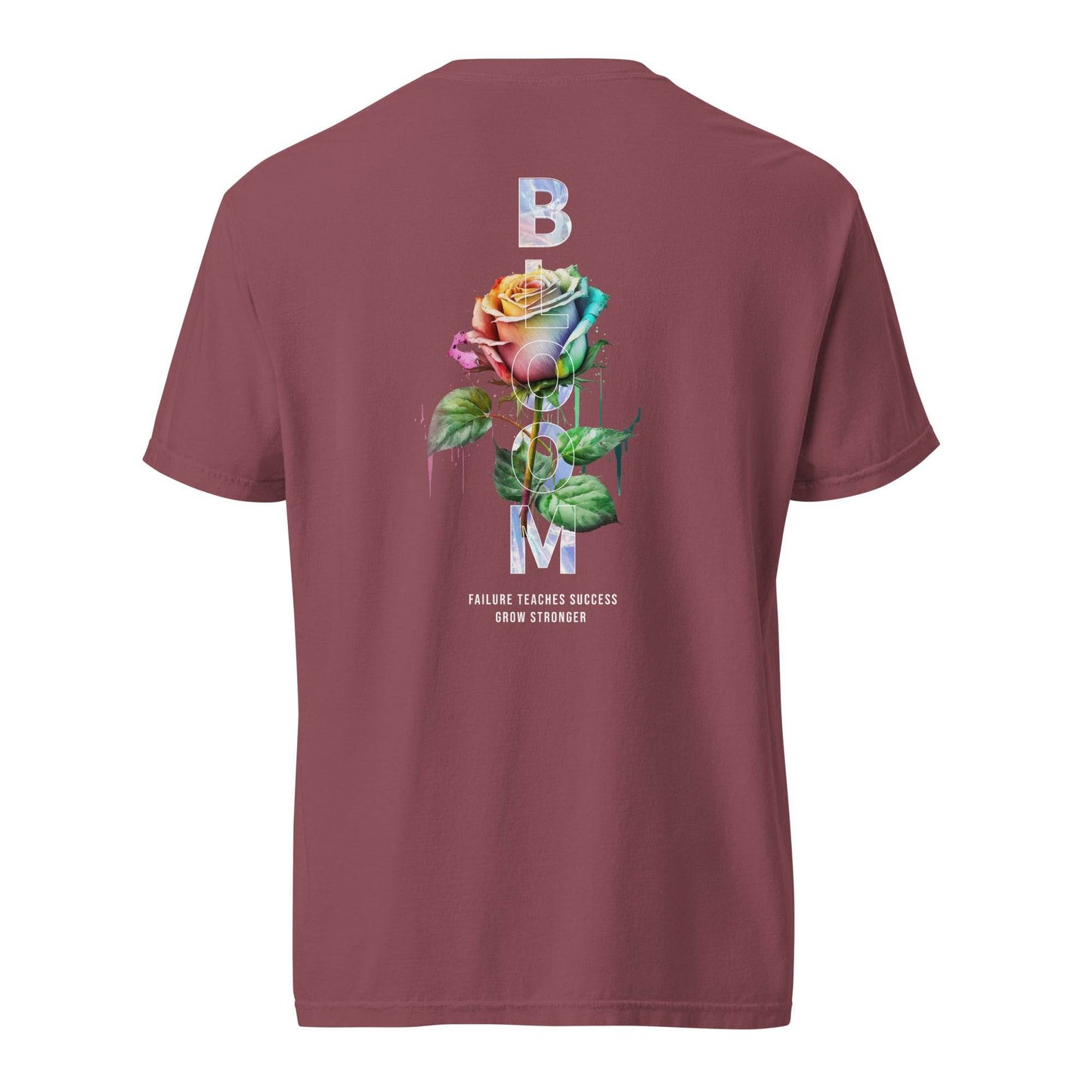 Bloom - Grow Stronger: Inspiring Comfort Tee - Wear Grit