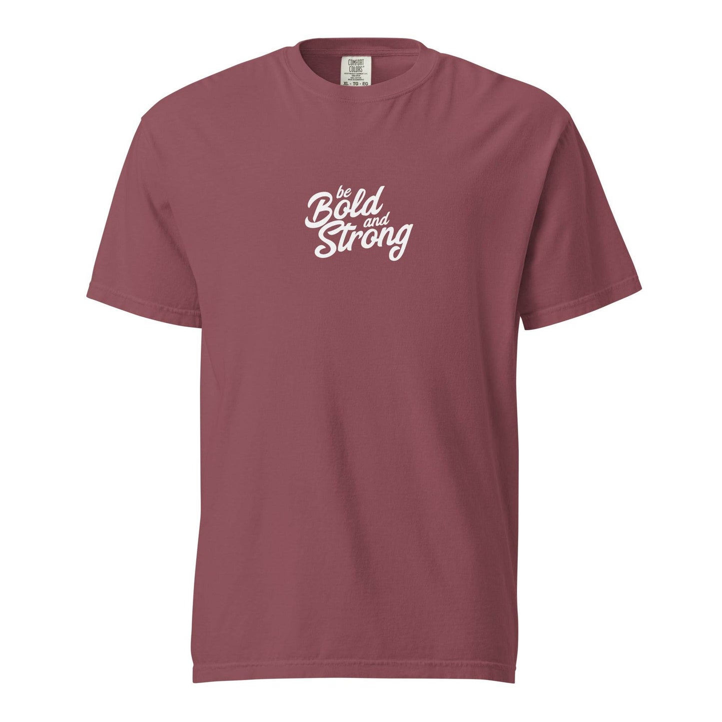 Be Bold and Strong – Unisex Soft Thick T-Shirt, affirmation tshirt, motivational apparel, true grit, gritwear | Wear Grit Brand Clothing