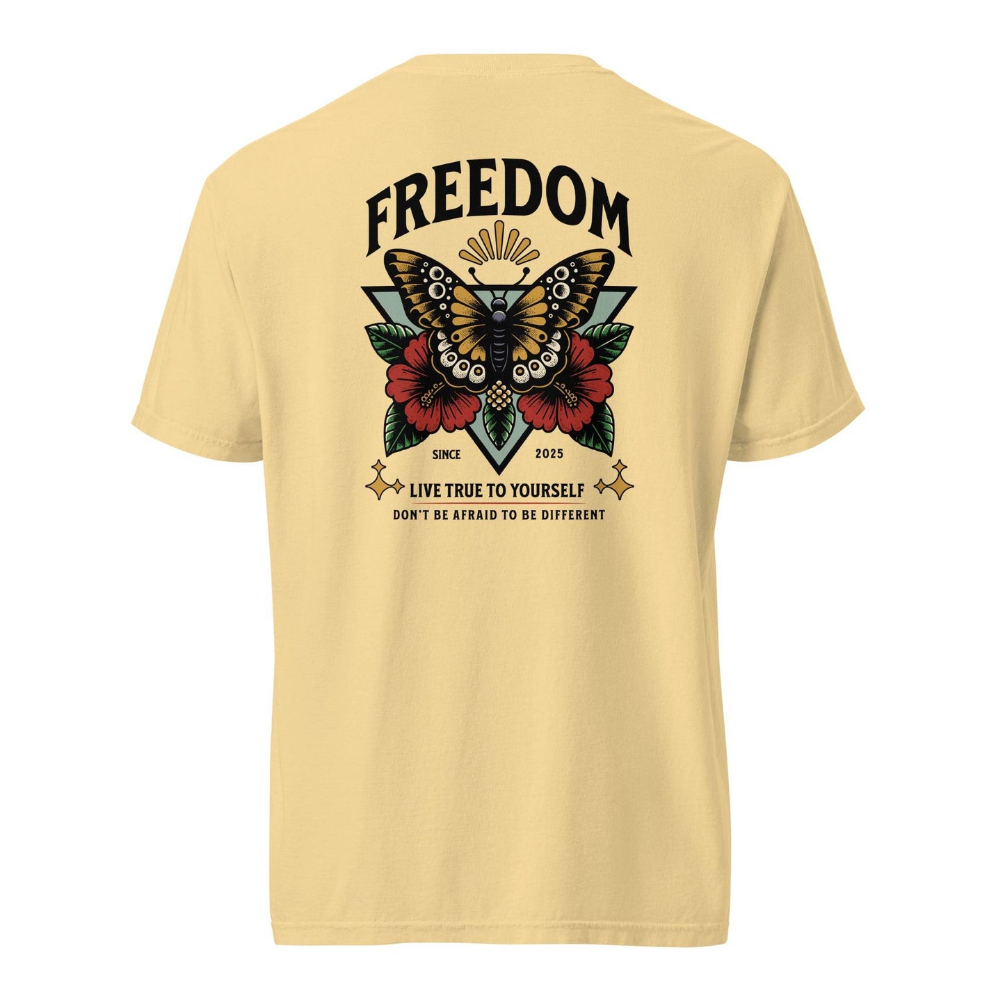 Freedom: Live True to Yourself - Trendy Graphic T-shirt - Wear Grit