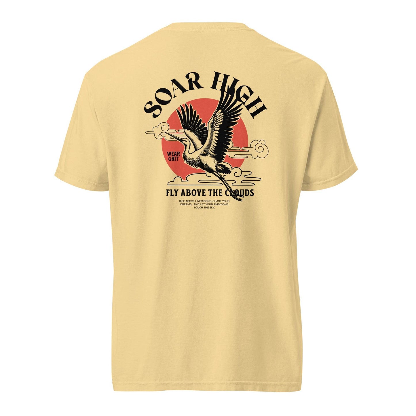 Soar High Above the Clouds - Soft Thick Graphic Tee - Wear Grit