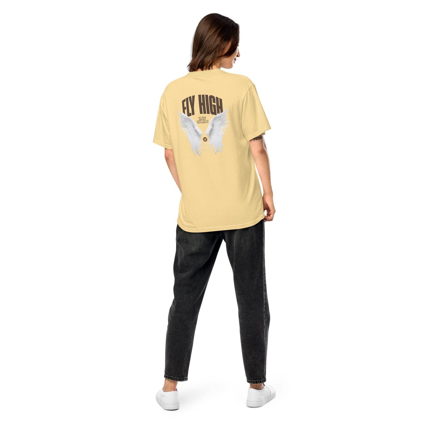Fly High Graphic T-Shirt – Dream Without Limits - Wear Grit