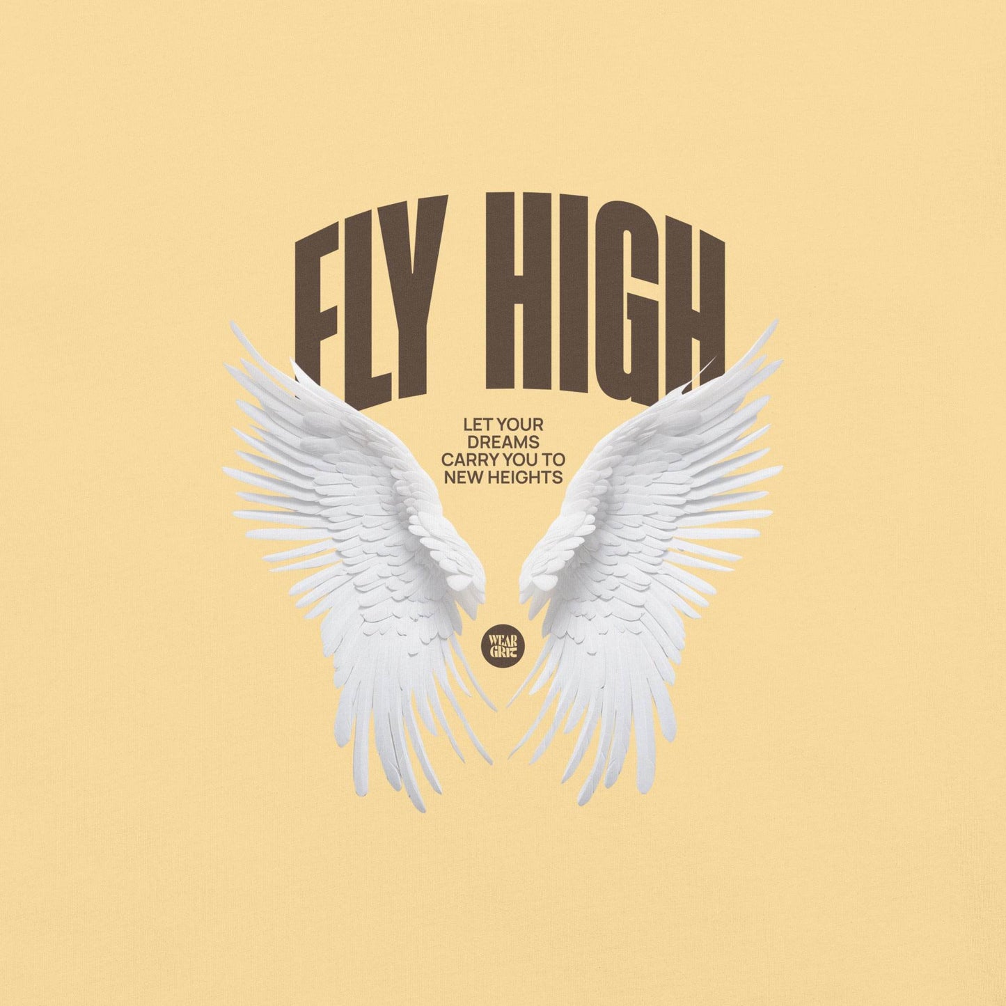 Fly High Graphic T-Shirt – Dream Without Limits - Wear Grit