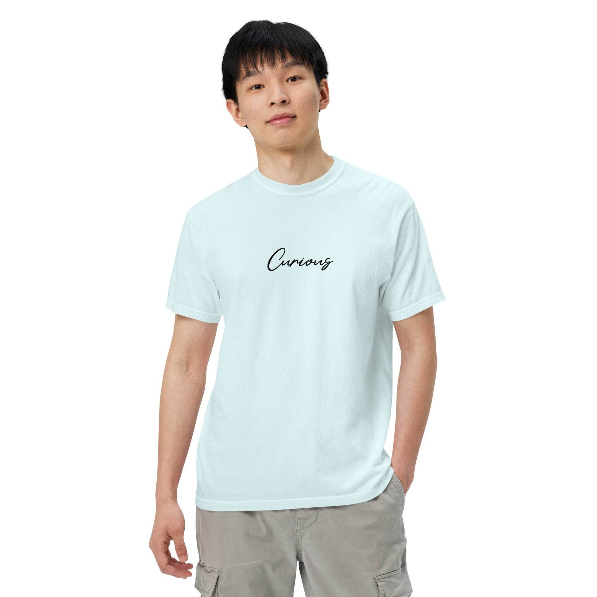 Curious – Unisex Soft Thick T-Shirt - Affirmation Clothing, affirmation apparel, gritwear | Wear Grit Brand