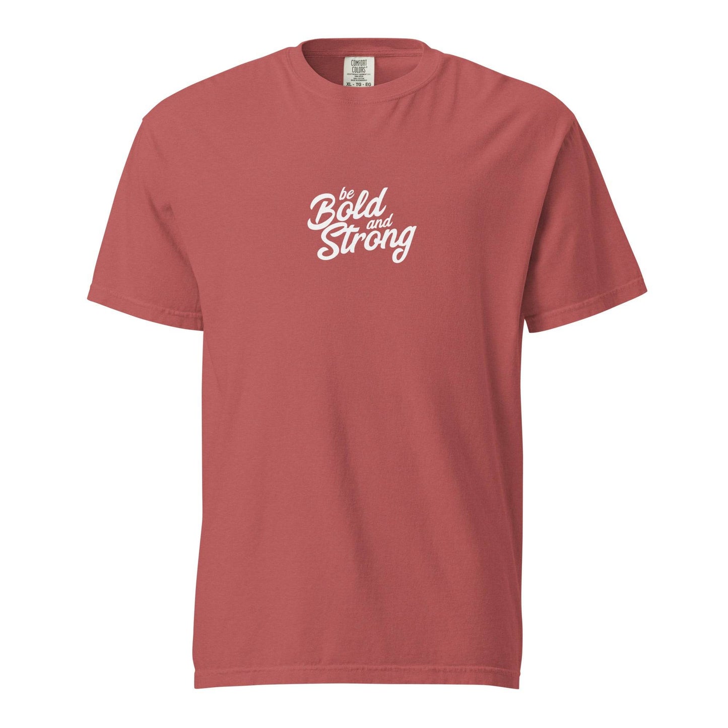 Be Bold and Strong – Unisex Soft Thick T-Shirt, affirmation tshirt, motivational apparel, true grit, gritwear | Wear Grit Clothing Brand