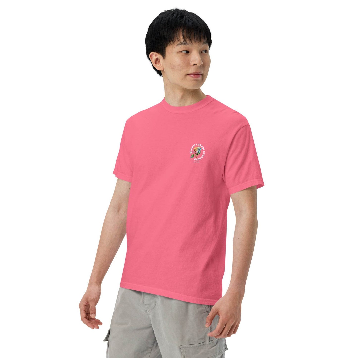 Bloom - Grow Stronger: Inspiring Comfort Tee - Wear Grit
