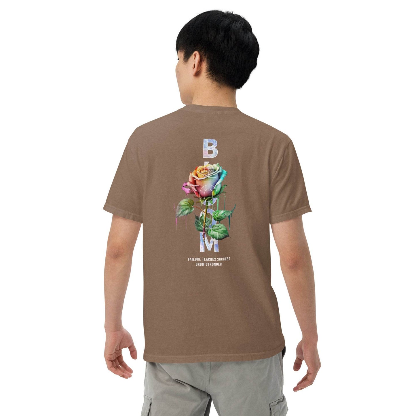 Bloom - Grow Stronger: Inspiring Comfort Tee - Wear Grit