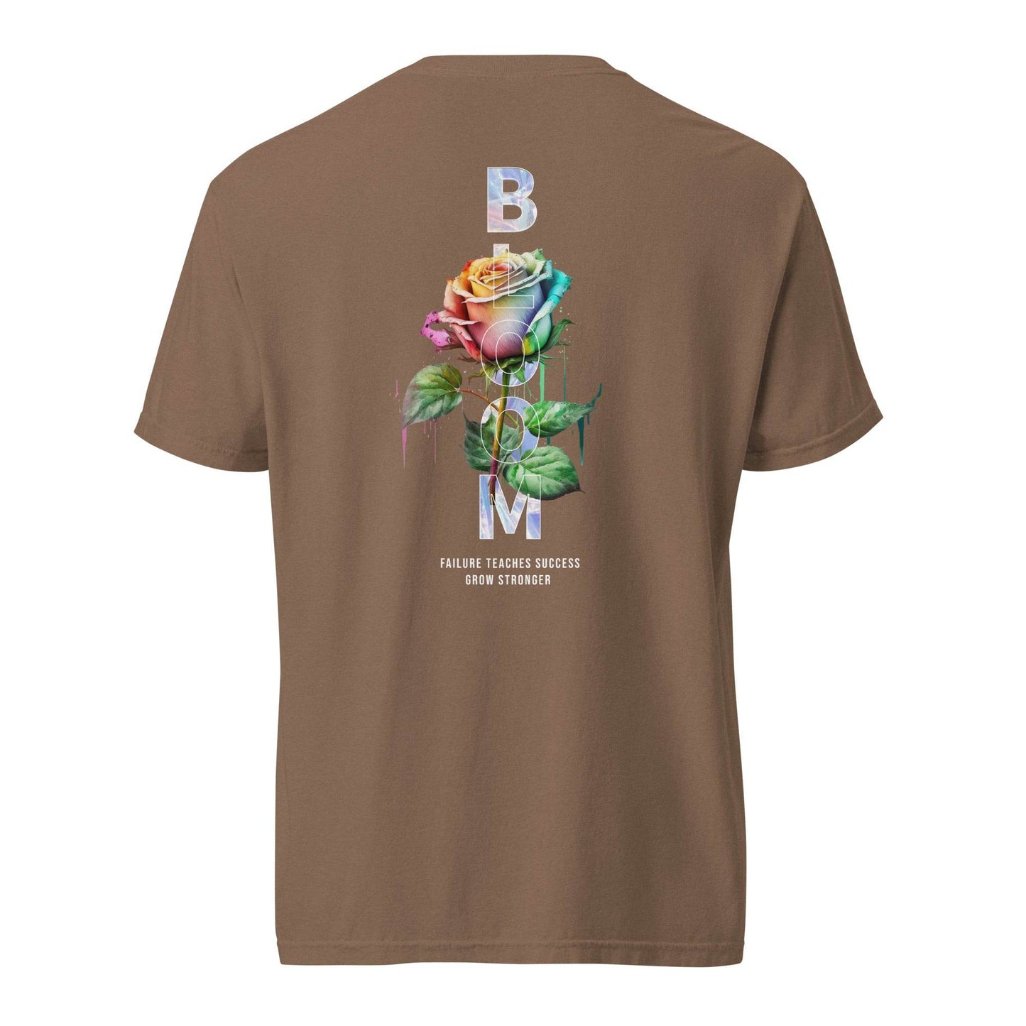 Bloom - Grow Stronger: Inspiring Comfort Tee - Wear Grit