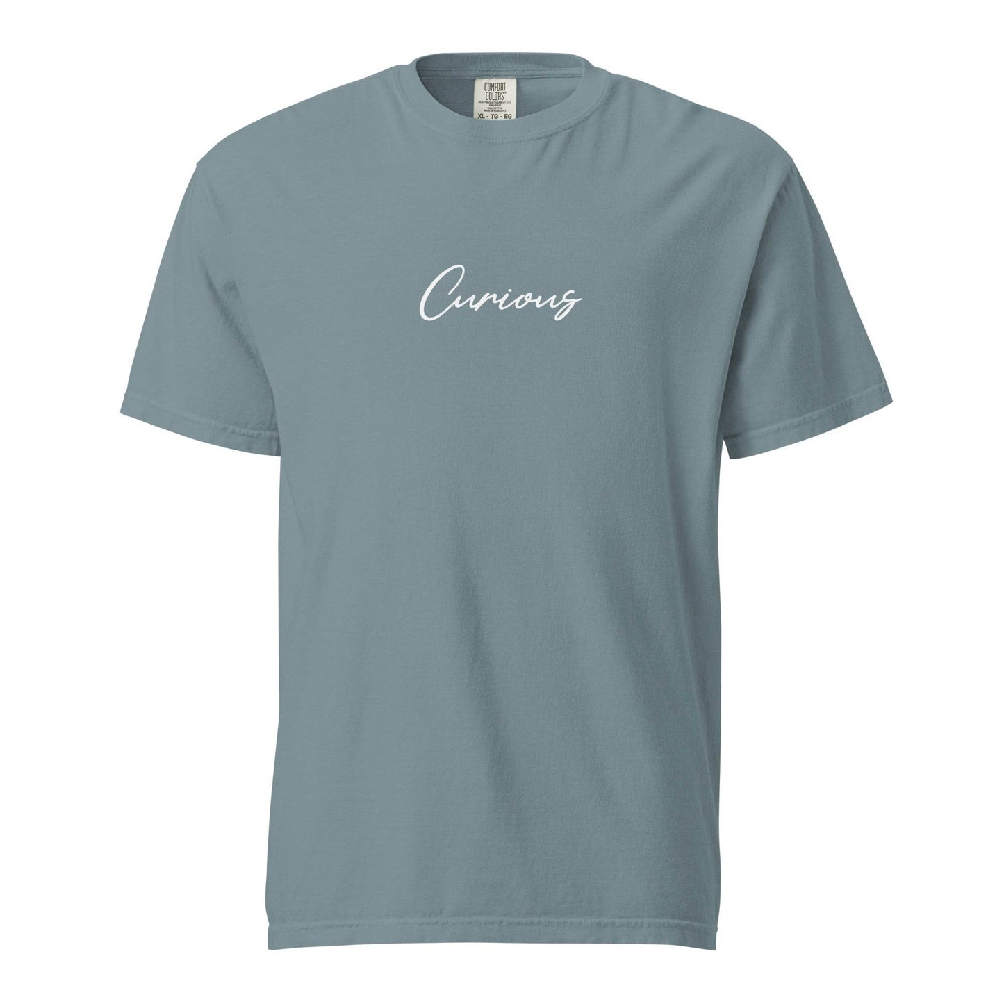 Curious – Unisex Soft Thick T-Shirt - Affirmation Clothing, affirmation apparel, gritwear tshirt | Wear Grit Brand