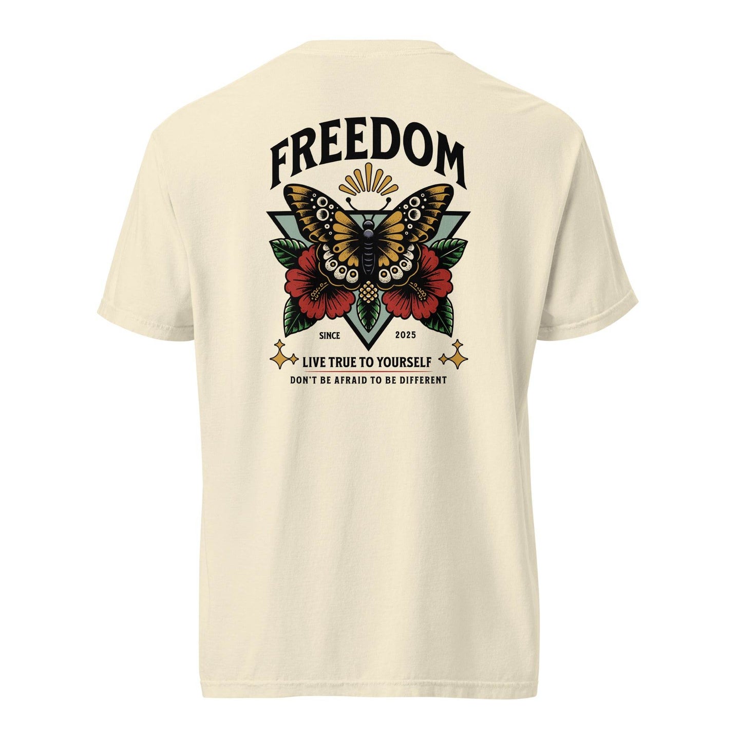 Freedom: Live True to Yourself - Trendy Graphic T-shirt - Wear Grit