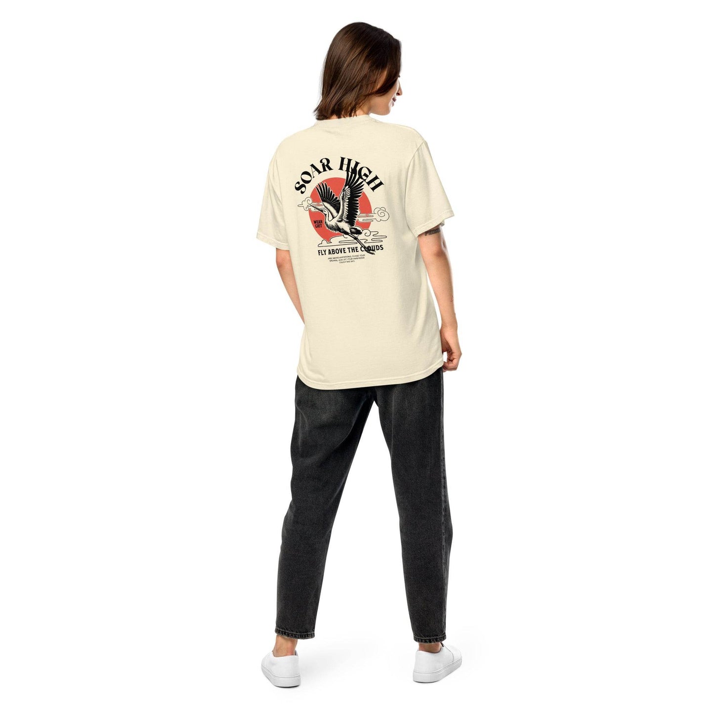 Soar High Above the Clouds - Soft Thick Graphic Tee - Wear Grit