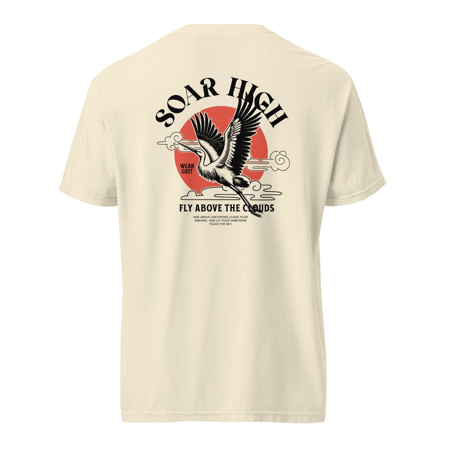 Soar High Above the Clouds - Soft Thick Graphic Tee - Wear Grit