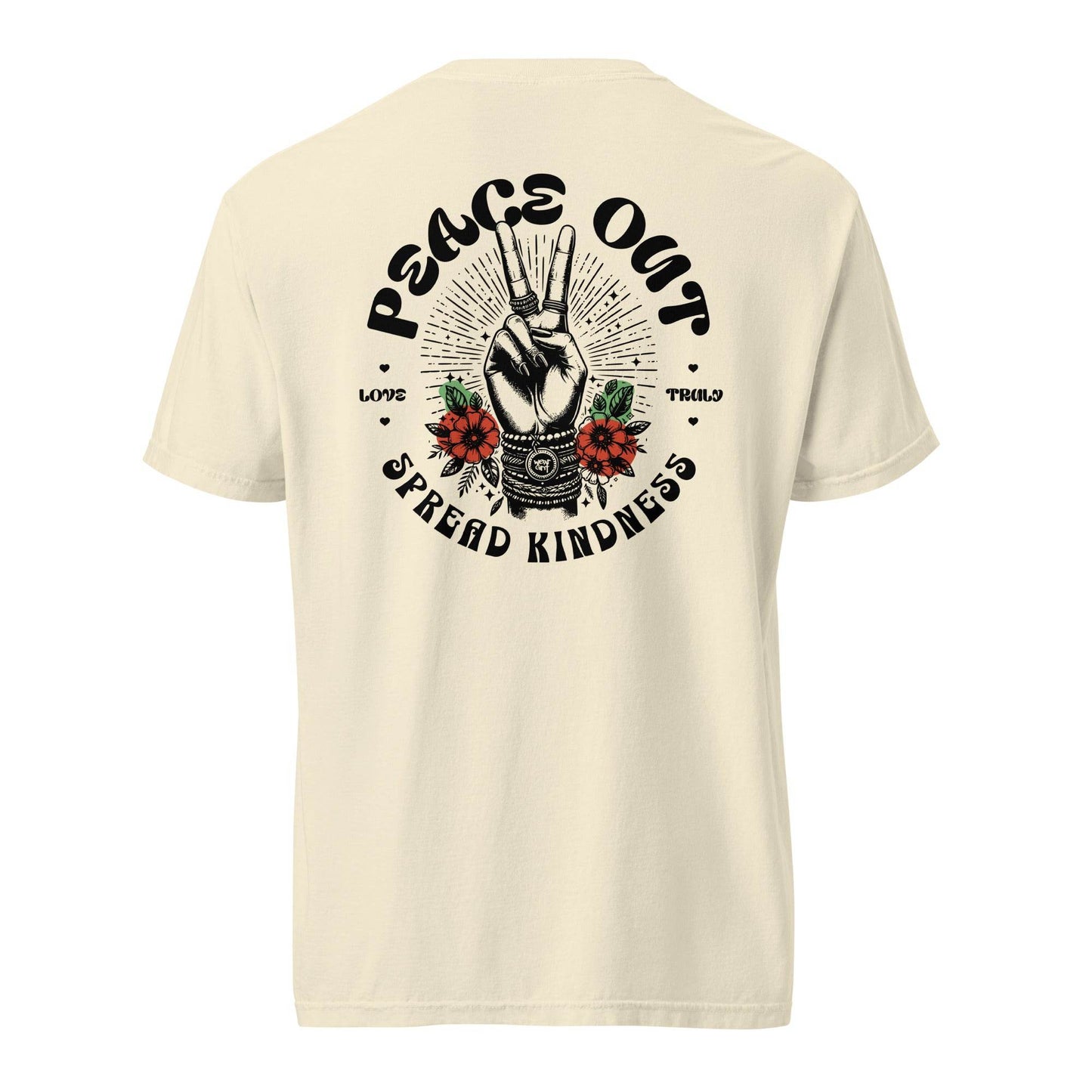 Peace Out, Spread Kindness - Graphic Tee - Wear Grit