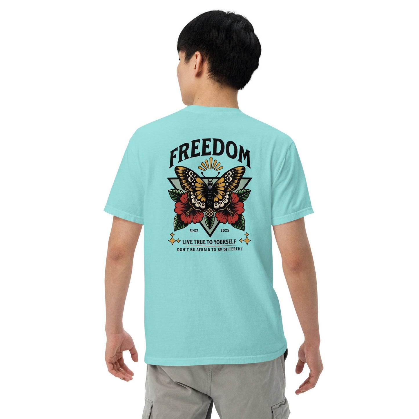 Freedom: Live True to Yourself - Trendy Graphic T-shirt - Wear Grit