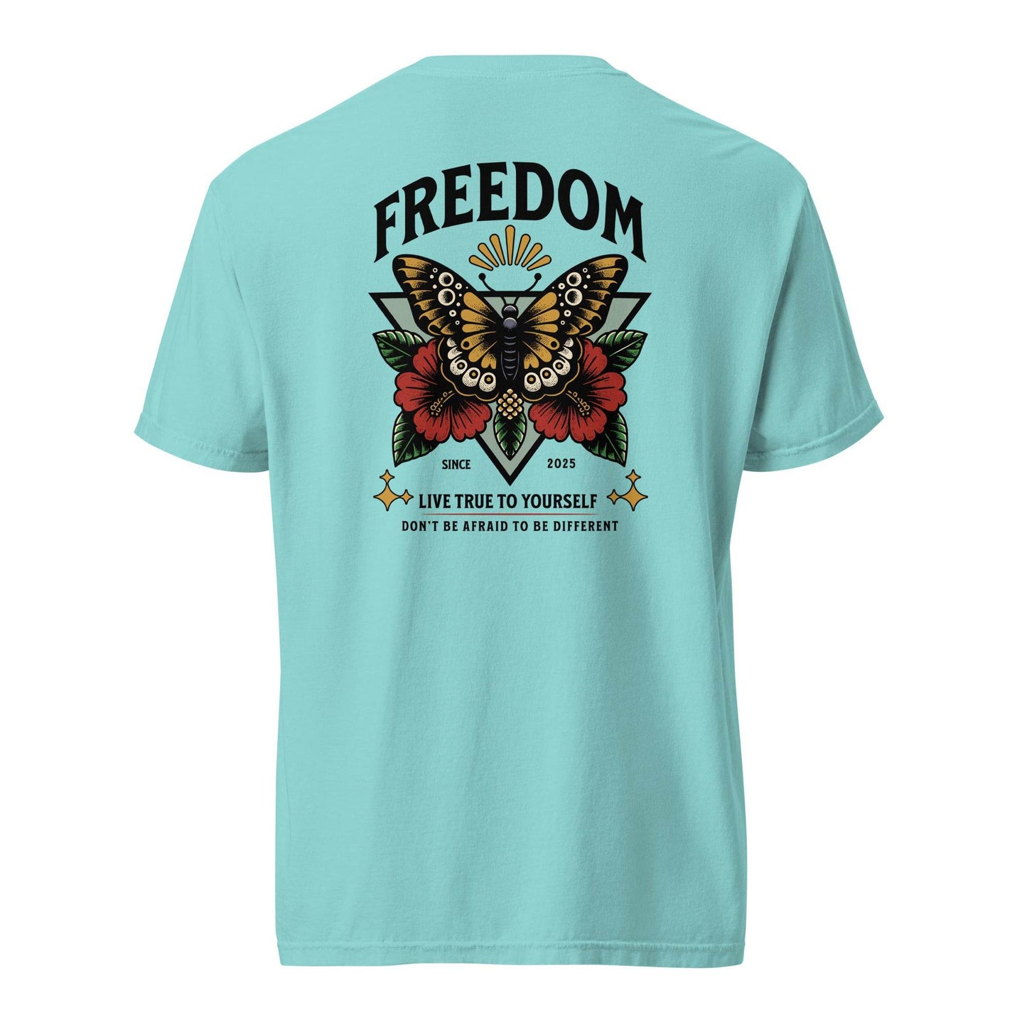 Freedom: Live True to Yourself - Trendy Graphic T-shirt - Wear Grit