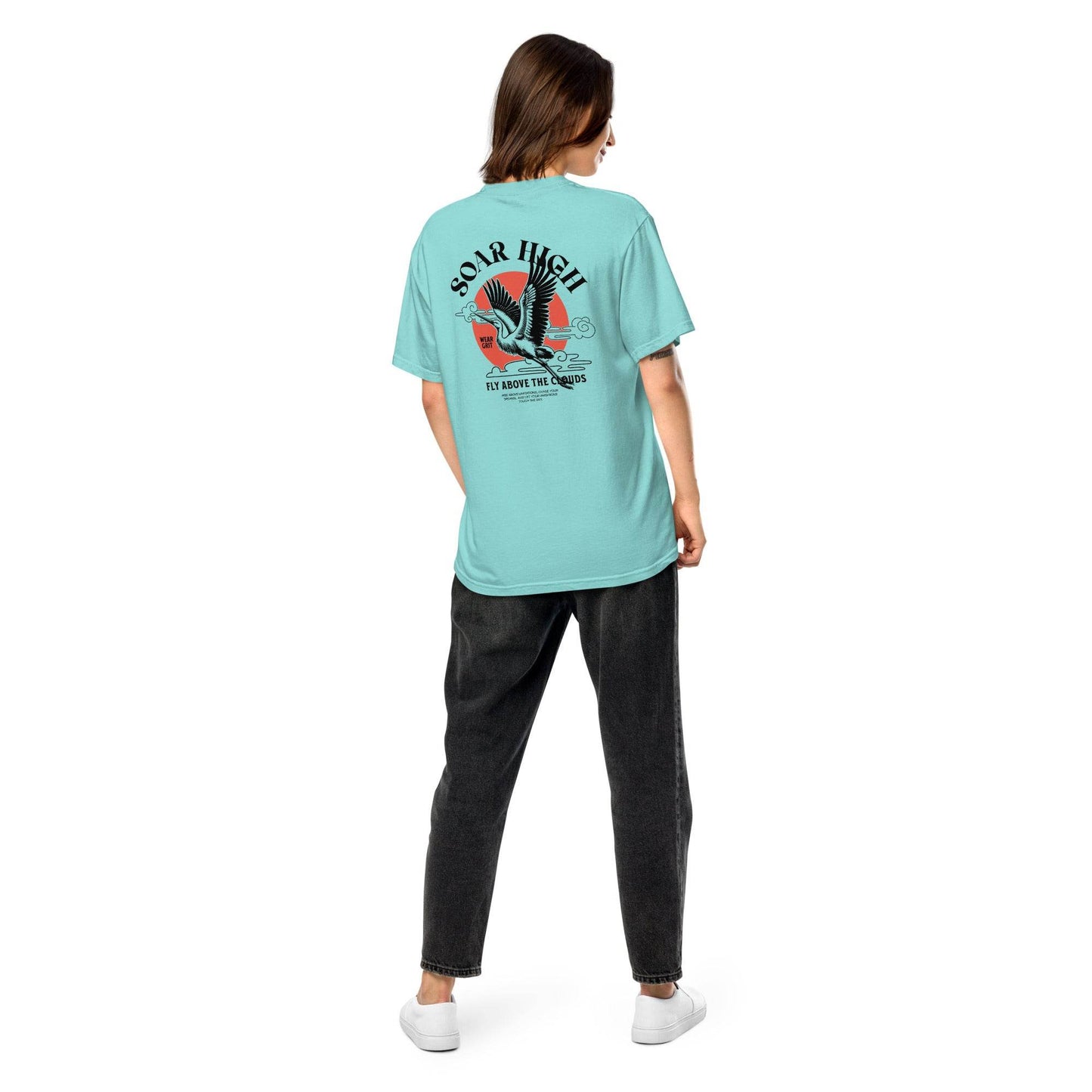 Soar High Above the Clouds - Soft Thick Graphic Tee - Wear Grit