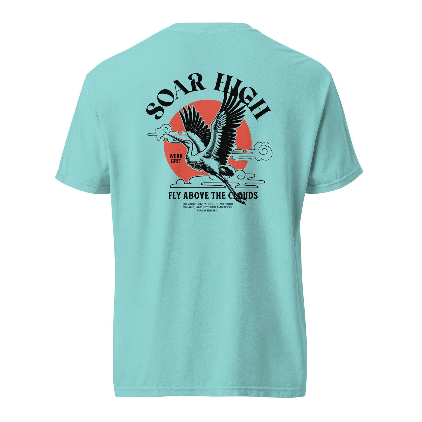 Soar High Above the Clouds - Soft Thick Graphic Tee - Wear Grit