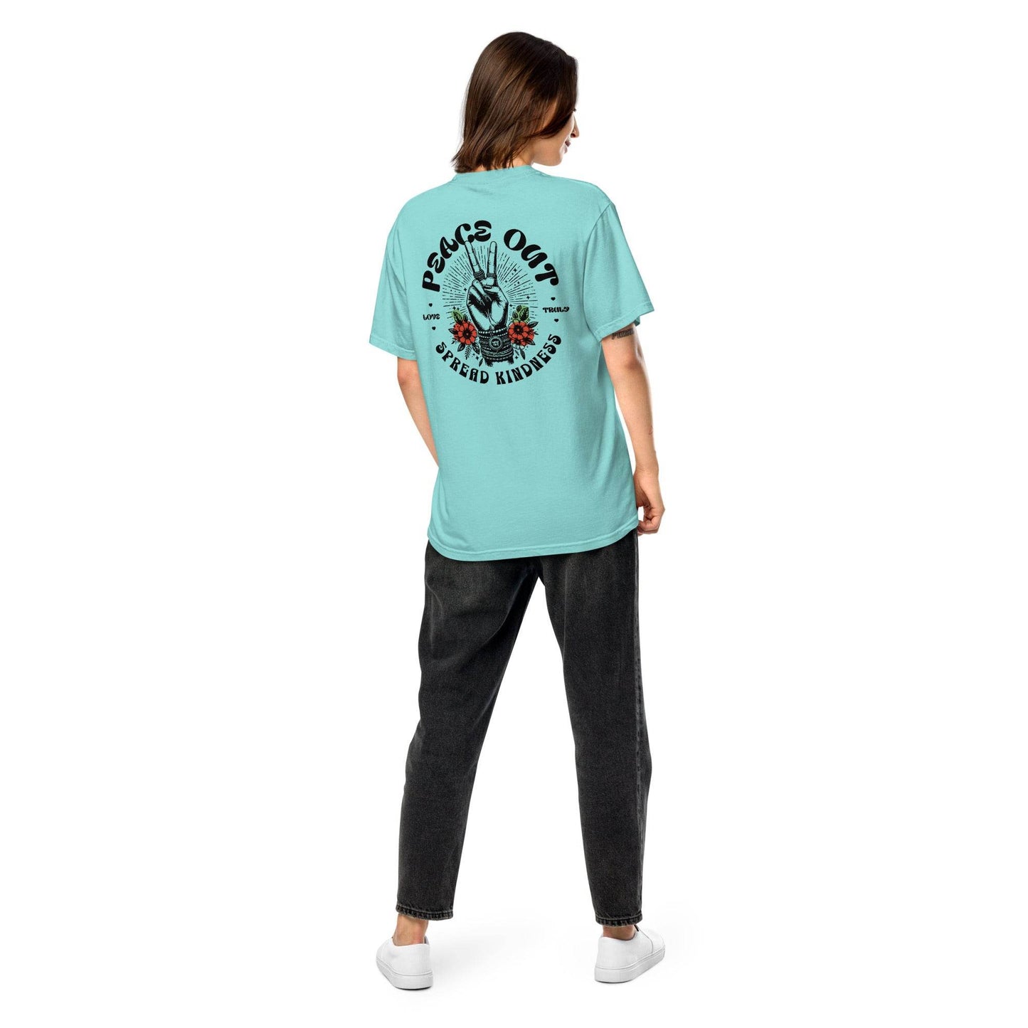 Peace Out, Spread Kindness - Graphic Tee - Wear Grit