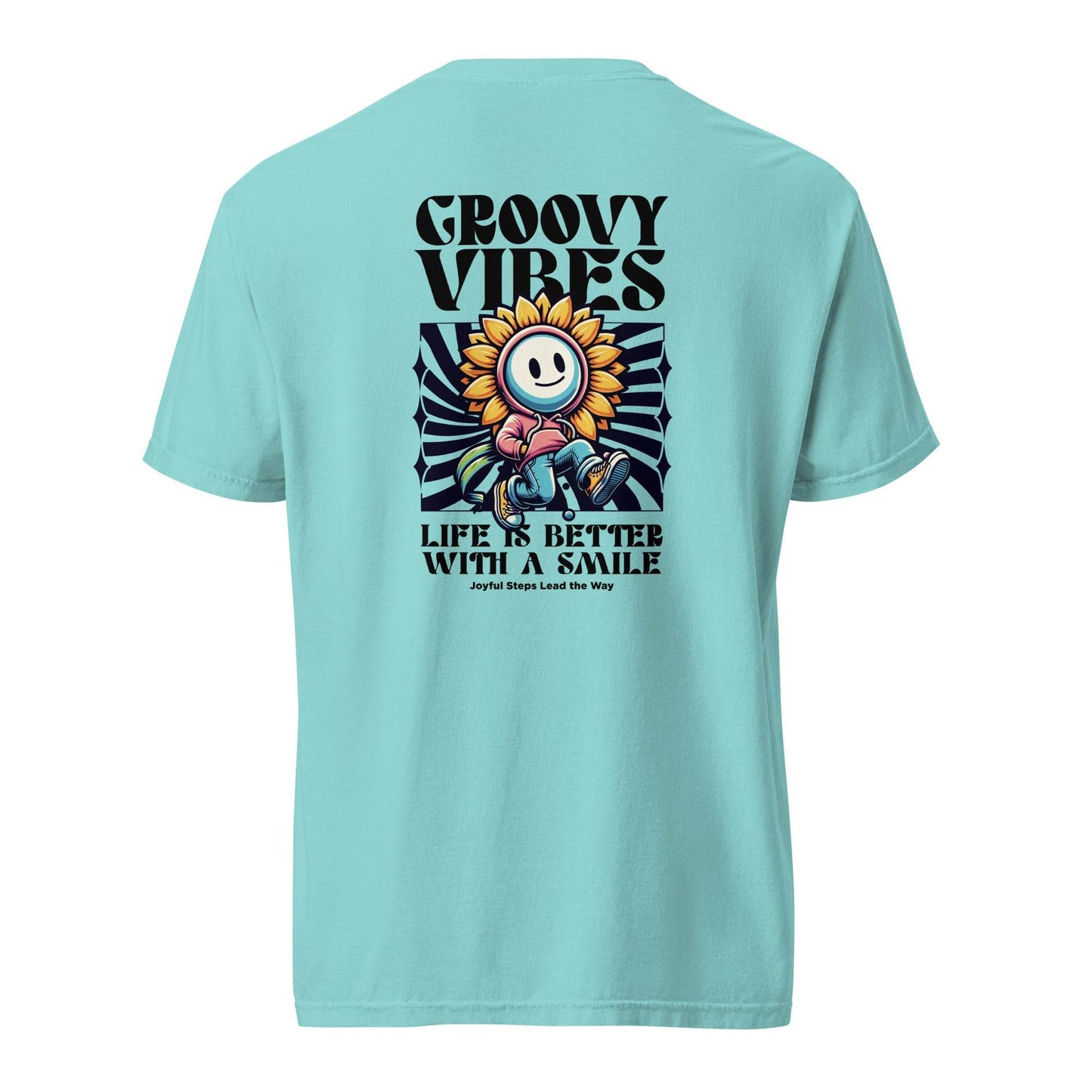 Groovy Vibes Graphic Tee – Life is Better with a Smile - Wear Grit