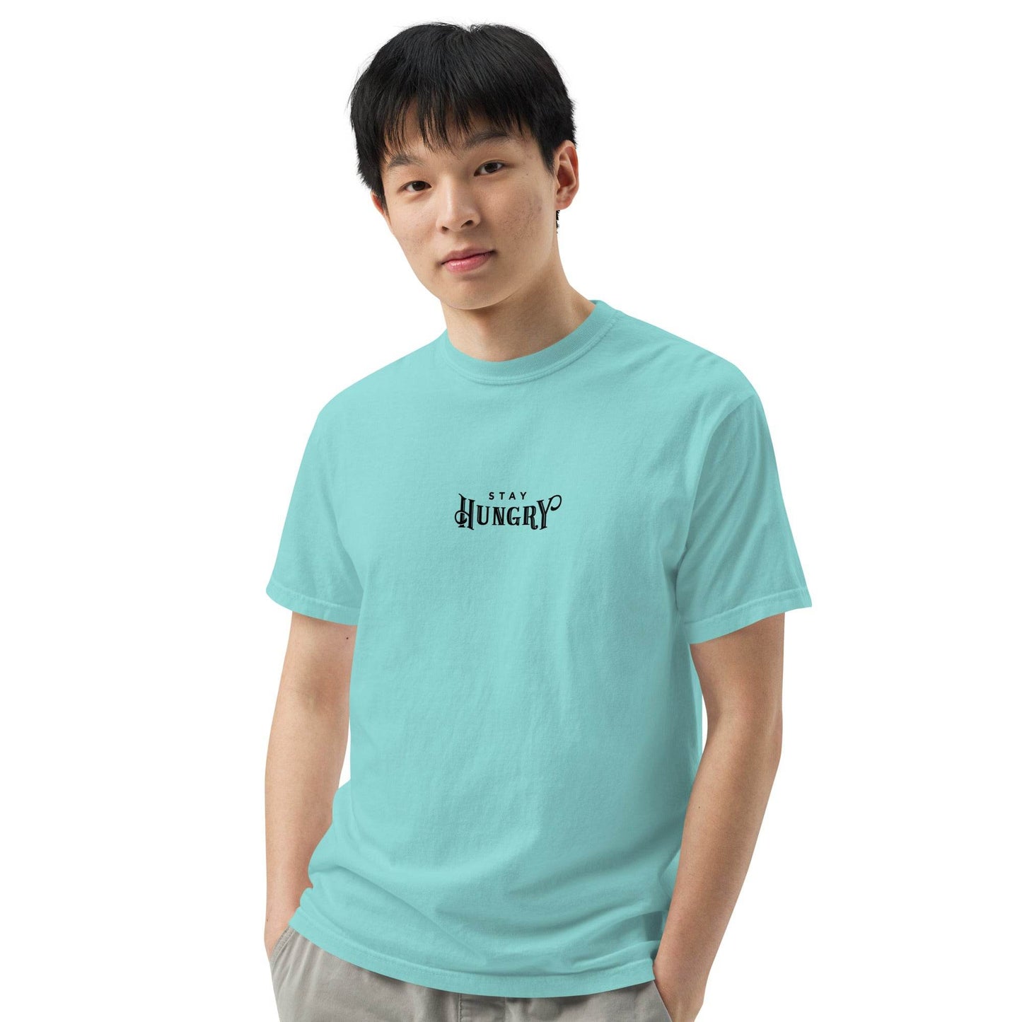 Stay Hungry - Unisex Soft Thick T-Shirt, Affirmation, Motivational apparel, true grit shirt, mindset, tshirt, wear grit clothing brand