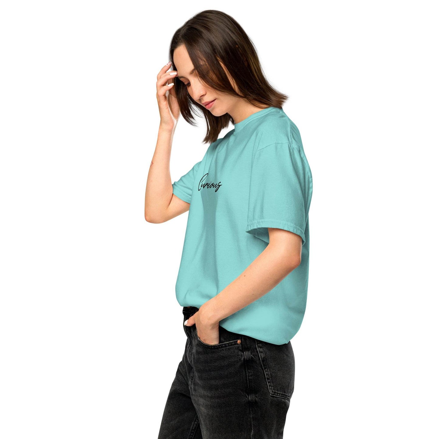 Curious – Unisex Soft Thick T-Shirt - Affirmation Clothing, affirmation apparel, gritwear | Wear Grit Brand