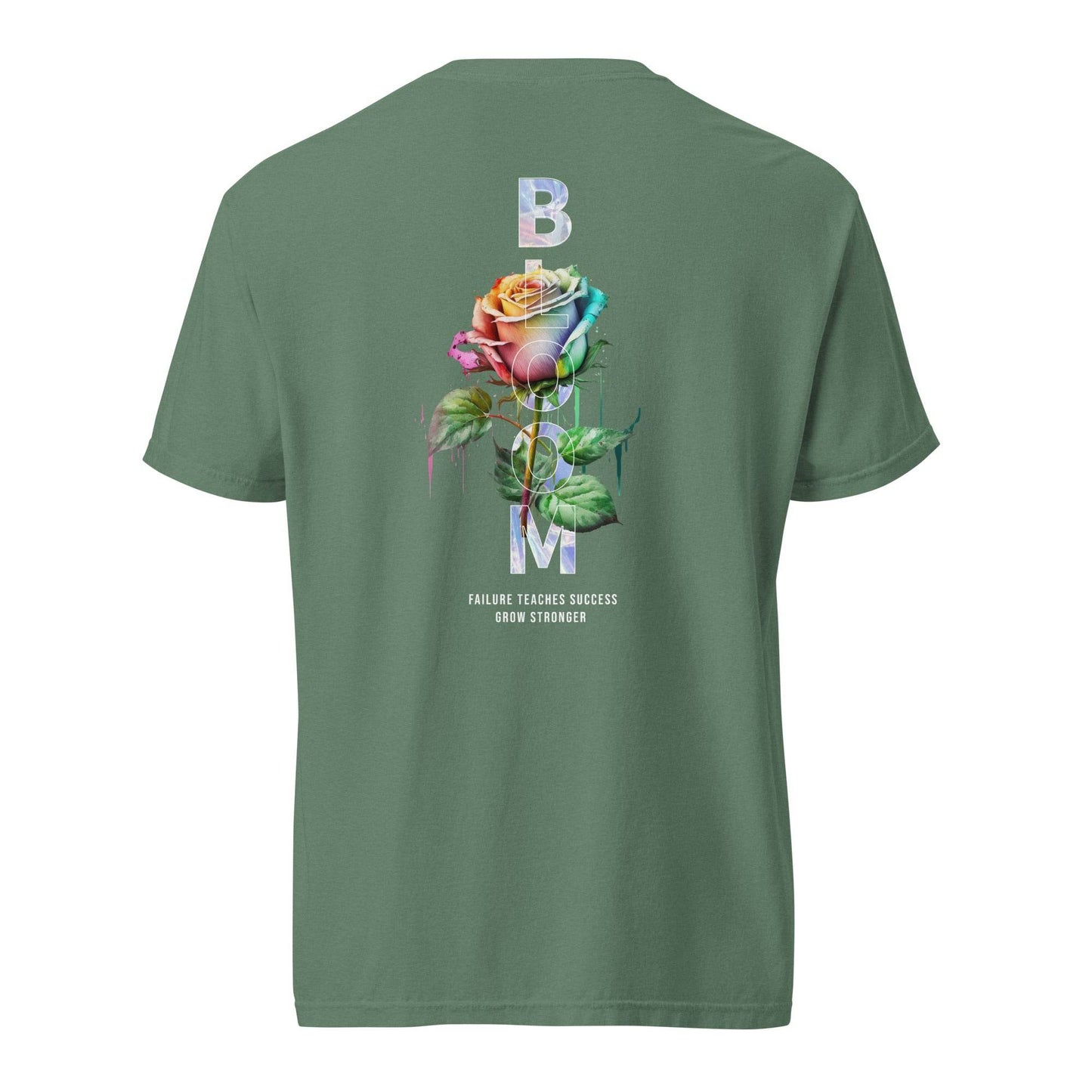 Bloom - Grow Stronger: Inspiring Comfort Tee - Wear Grit