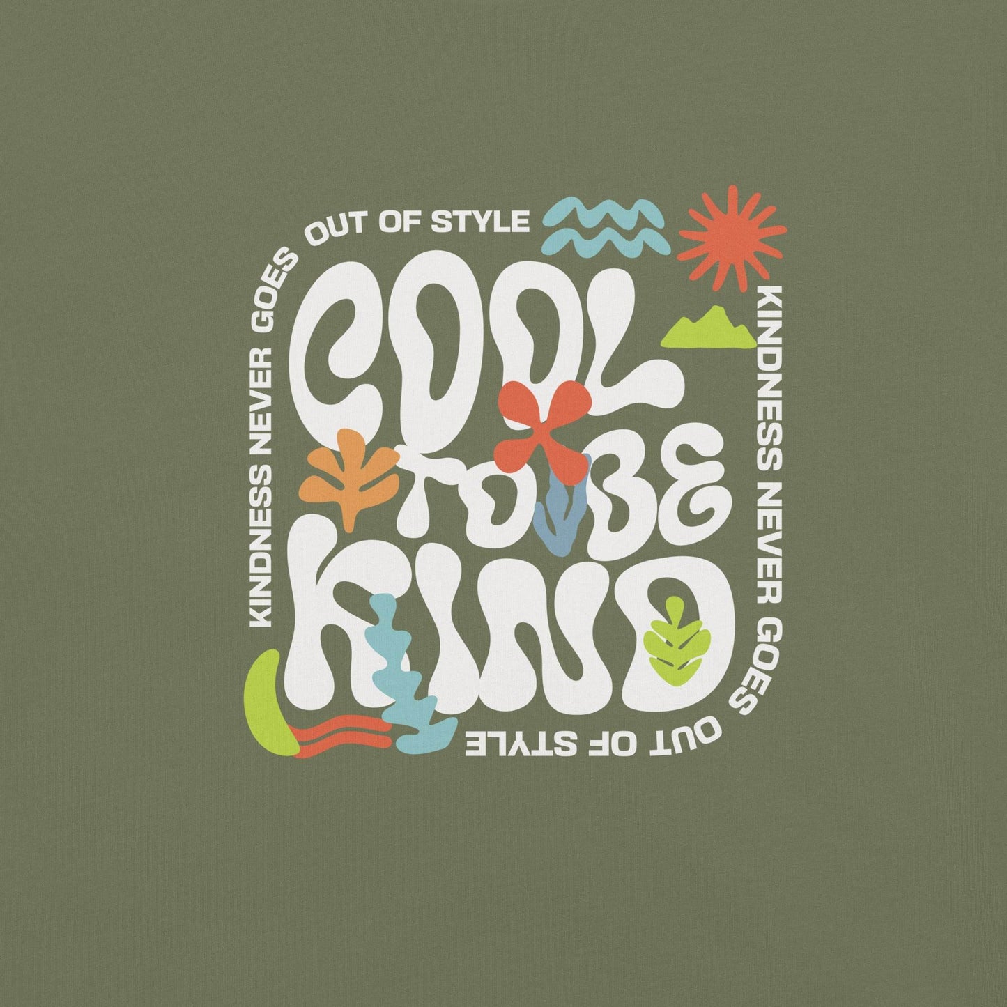 Cool to be Kind - Soft and Thick Graphic T-shirt - Wear Grit