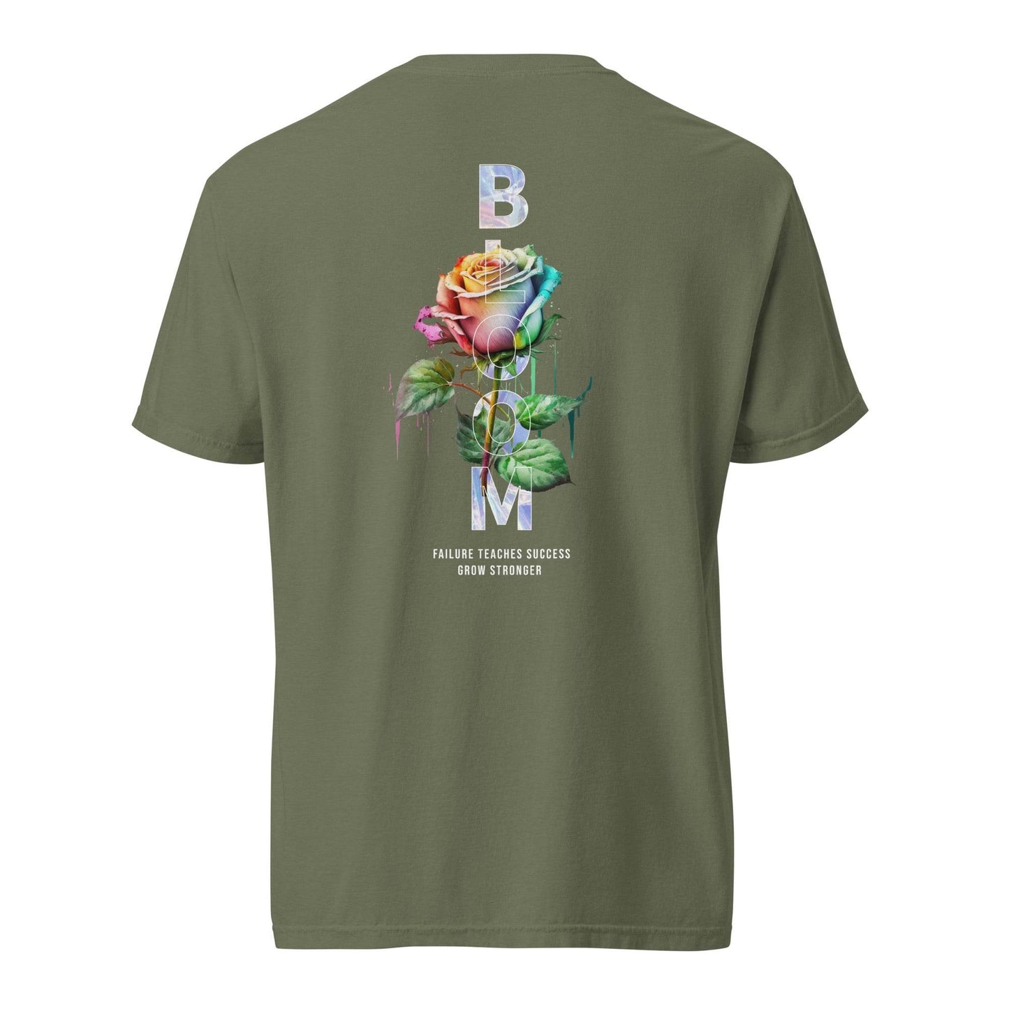 Bloom - Grow Stronger: Inspiring Comfort Tee - Wear Grit